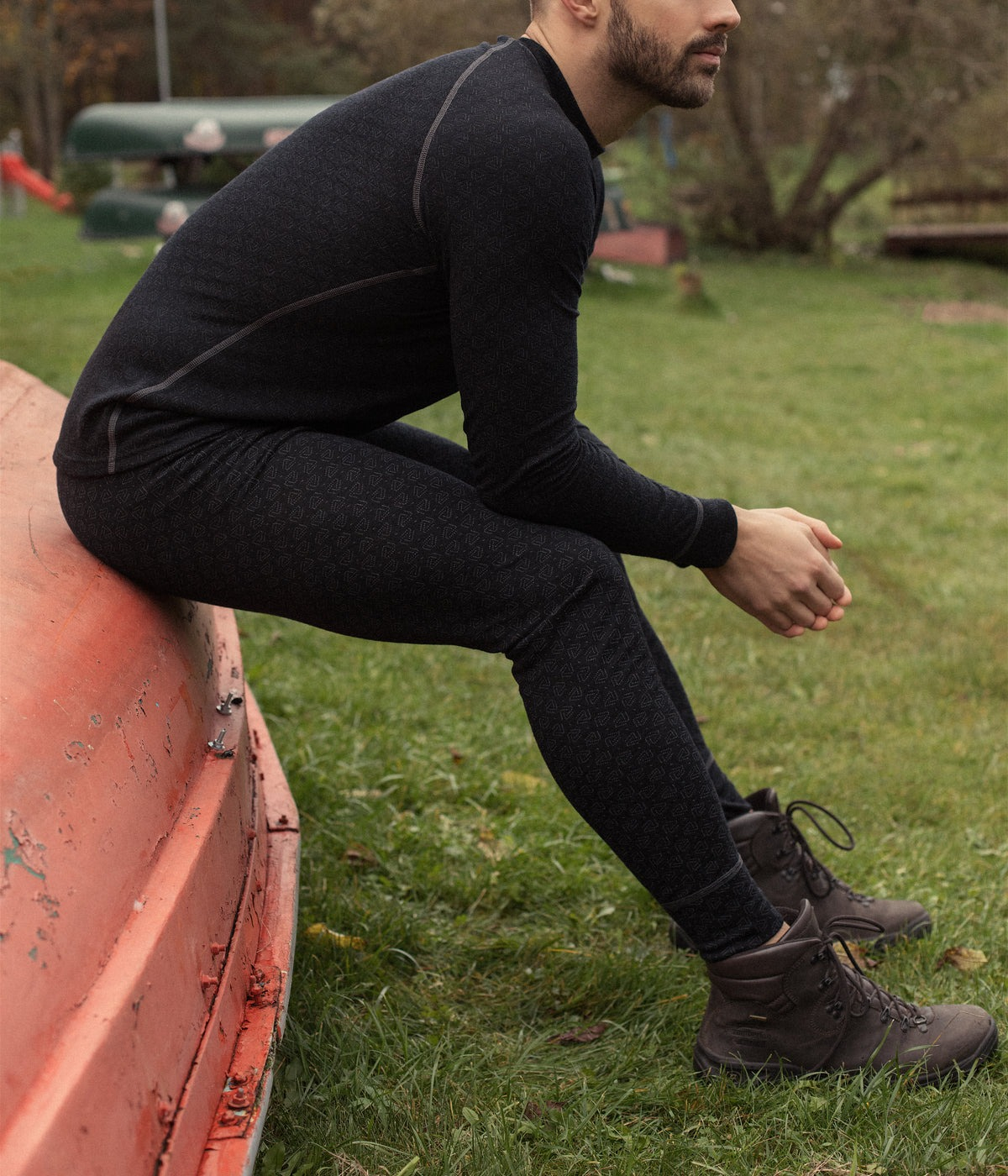 Термоштани чоловічі Thermowave Merino Xtreme 12XTRM711-990 S чорніфото5