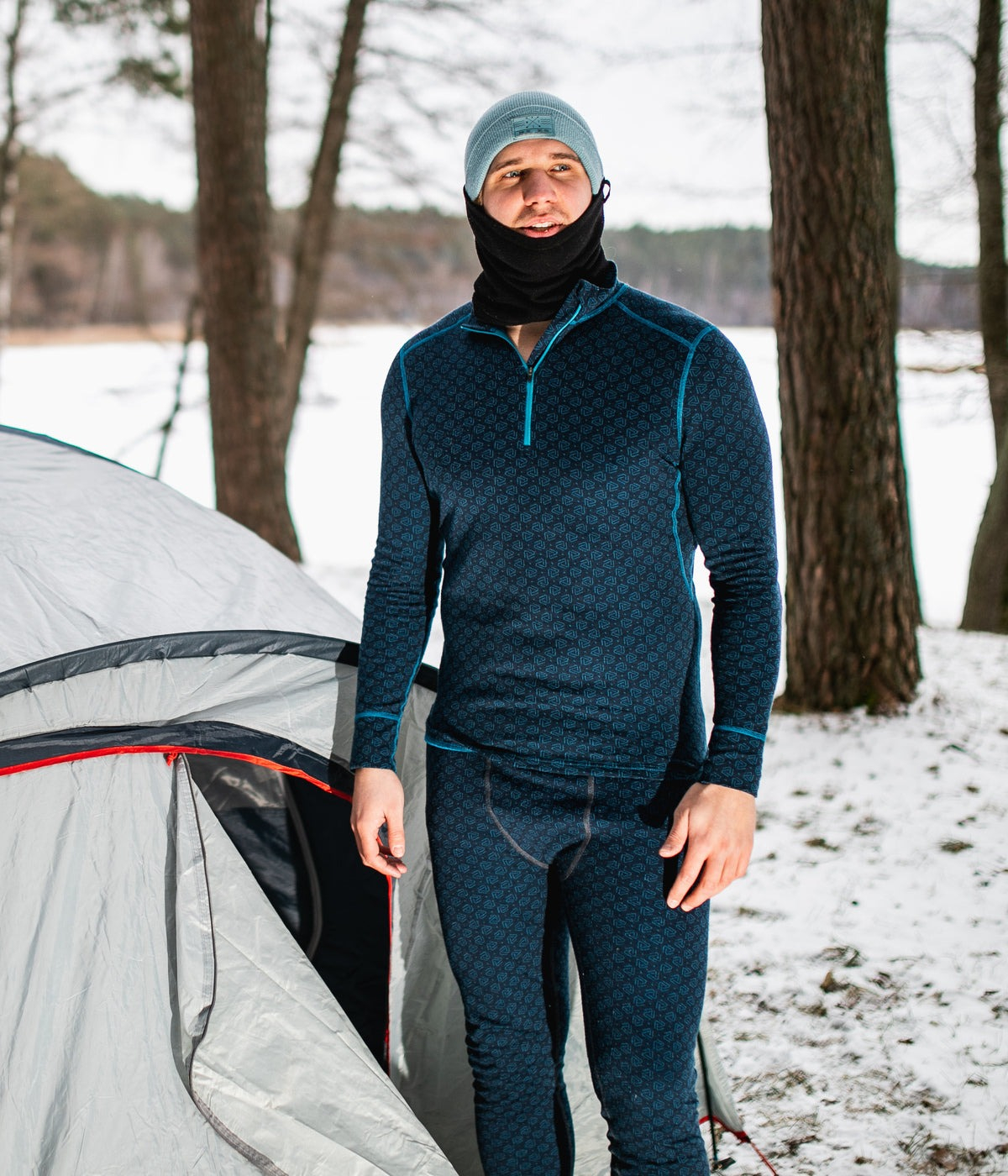 Термоштани чоловічі Thermowave Merino Xtreme 12XTRM711-690 S синіфото3