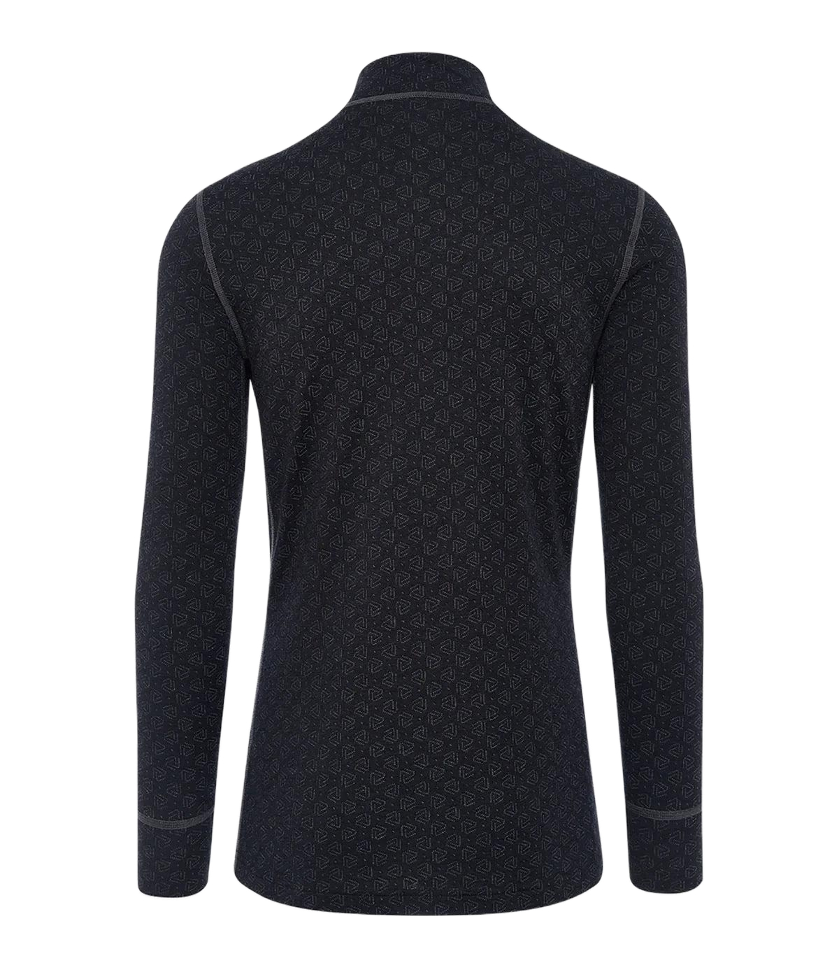 Нательное белье мужское Thermowave Merino Xtreme 1/3 Zip 12XTRM441-990 S черные фото 2