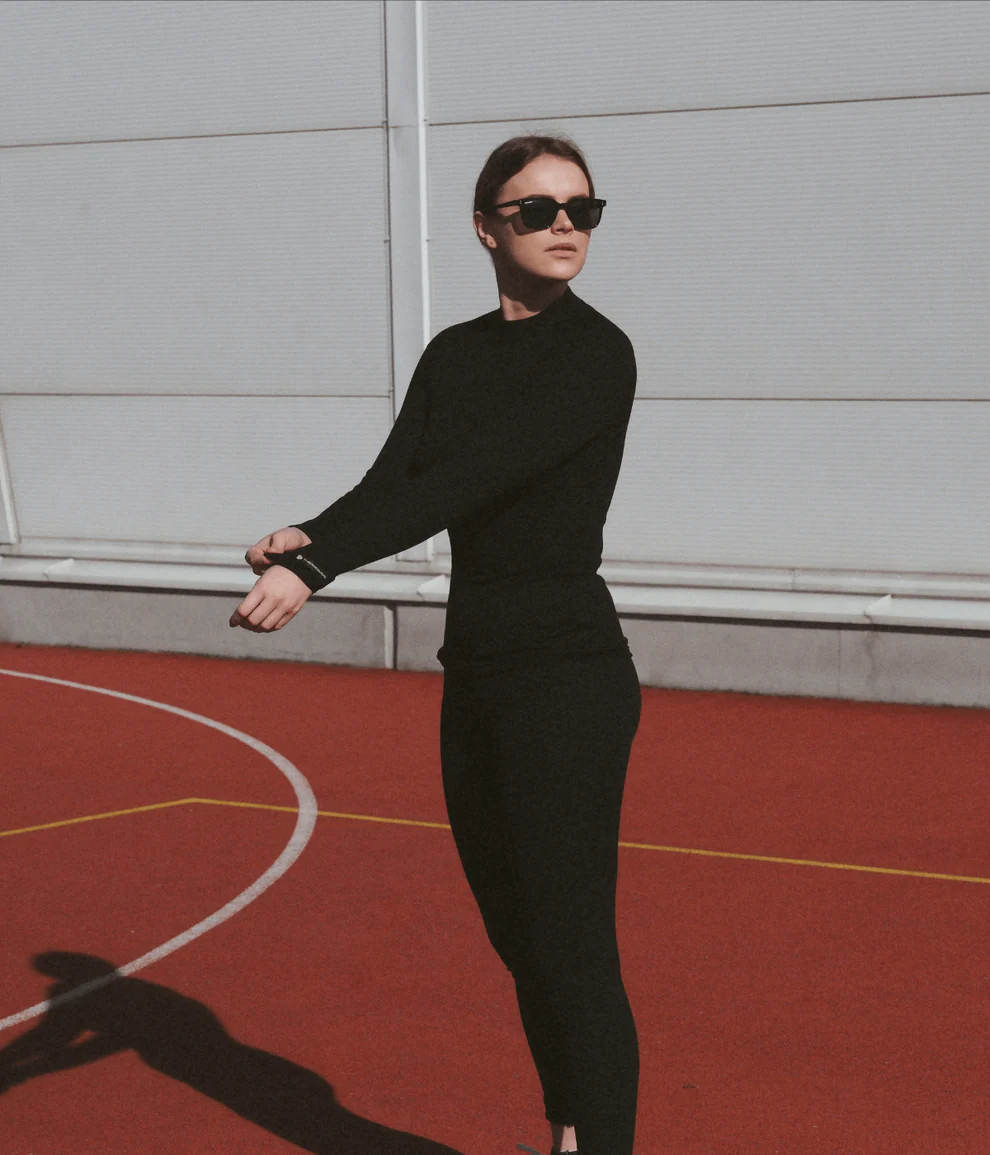 Термоштаны женские Thermowave Progressive 12PROG712-990 XS черные фото 4