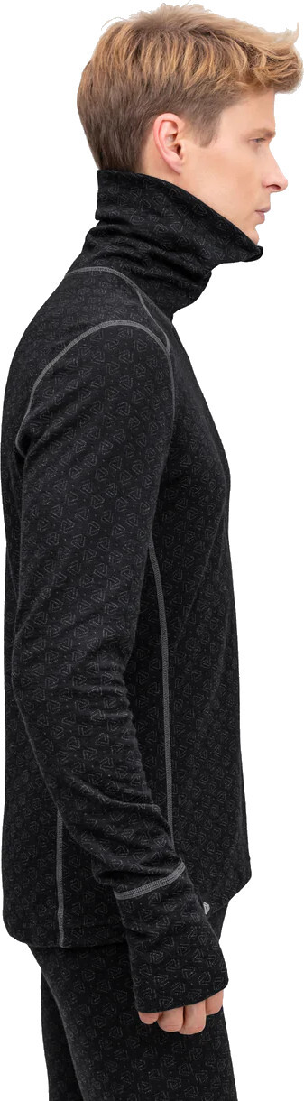 Нательное белье мужское Thermowave Merino Xtreme 12XTRM451-990 S черно/темно-серое фото 5