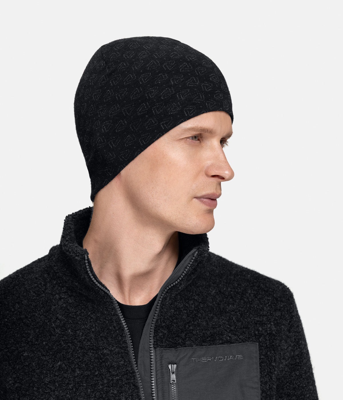 Шапка Thermowave Merino Xtreme 12HATM530-990 L-XL чорна фото3
