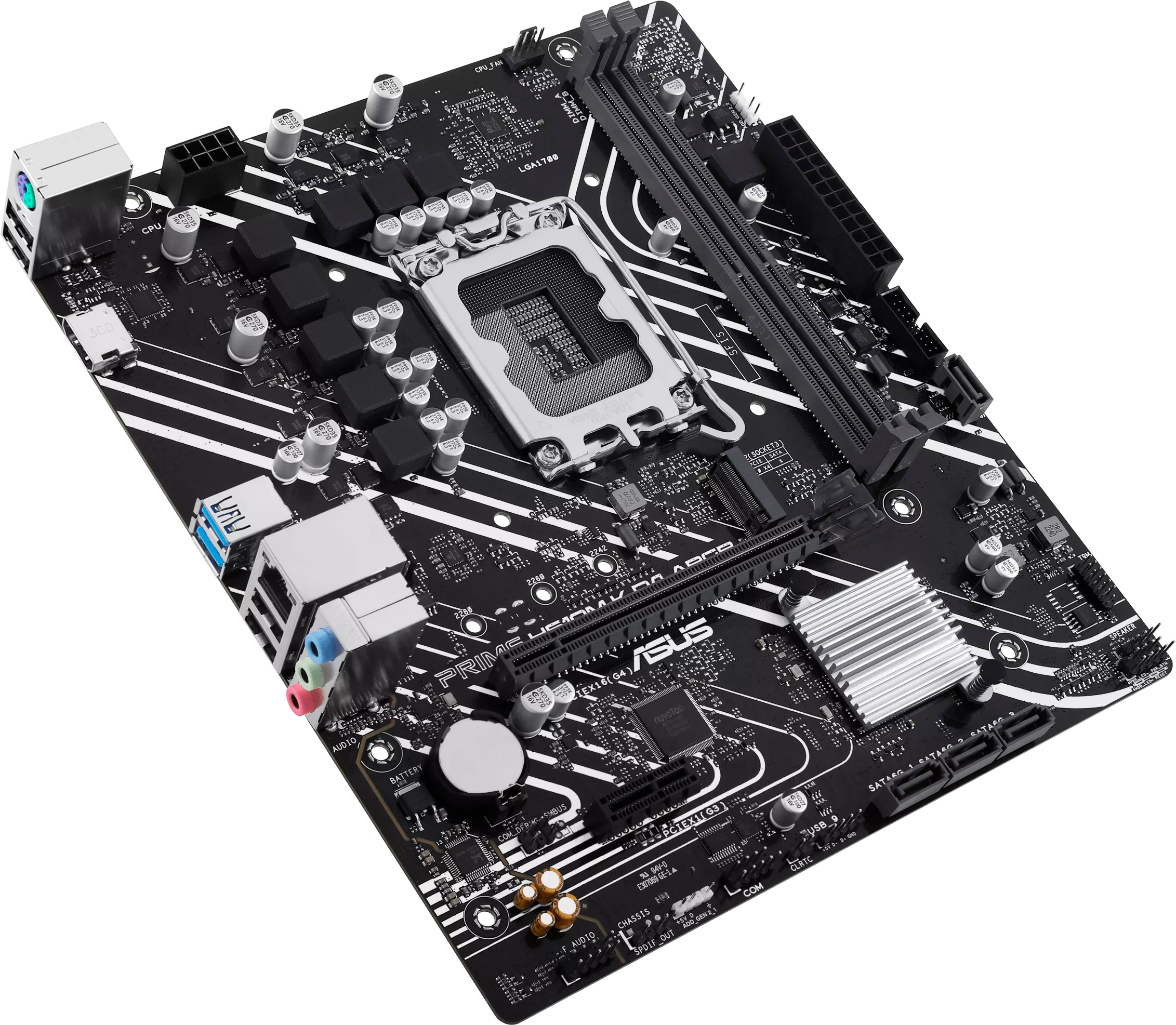 Материнcкая плата ASUS PRIME H610M-K D4 ARGB (90MB1HN0-M0EAY0) фото 