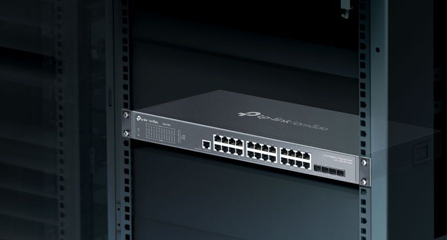 Коммутатор TP-LINK SG3428X 24xGE, 4xSFP+, Управляемый L2 (SG3428X) фото 6