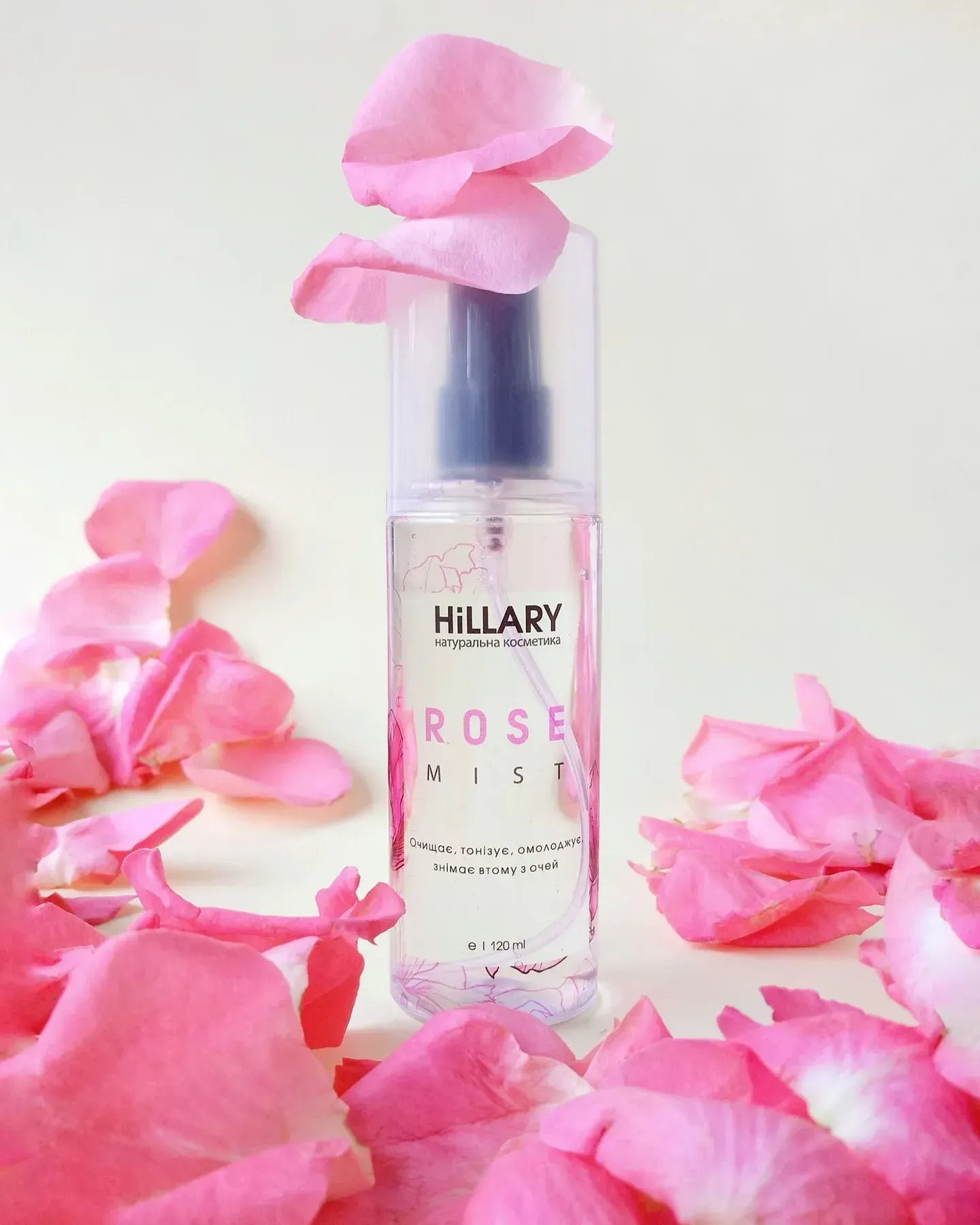 Мист для лица Hillary Rose Mist Розовый 120 мл фото 4
