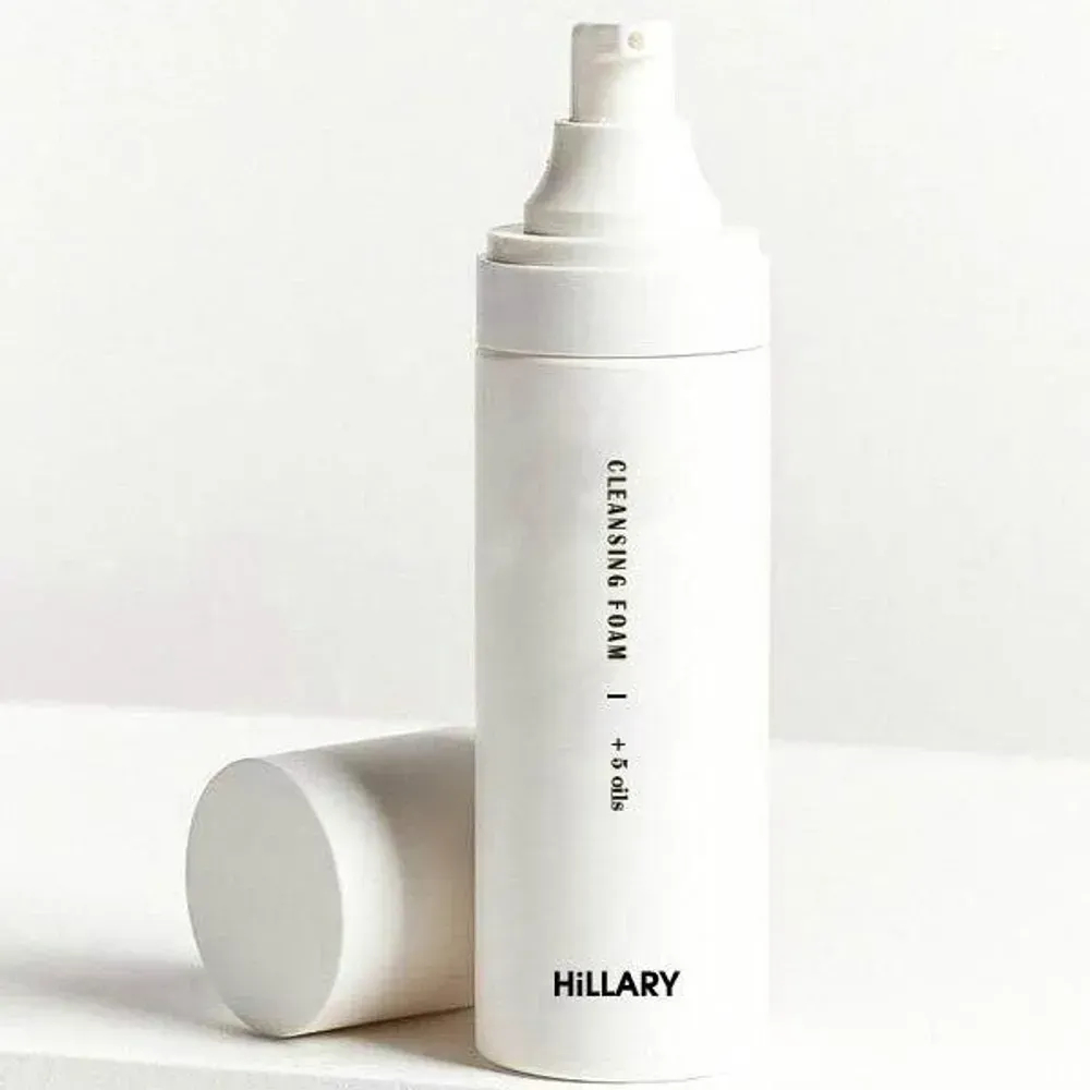 Очищающая пенка Hillary Cleansing Foam + 5 oils для нормальной кожи 150 мл фото 4