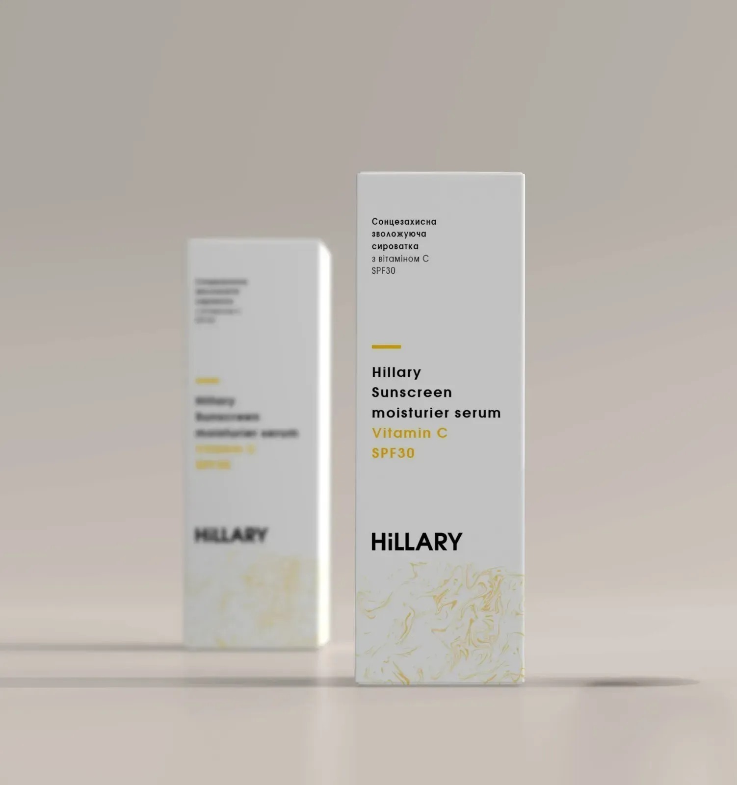Сонцезахисна сироватка Hillary Sunscreen moisturier serum Vitamin C SPF30 з вітаміном С зволожуюча 30 млфото