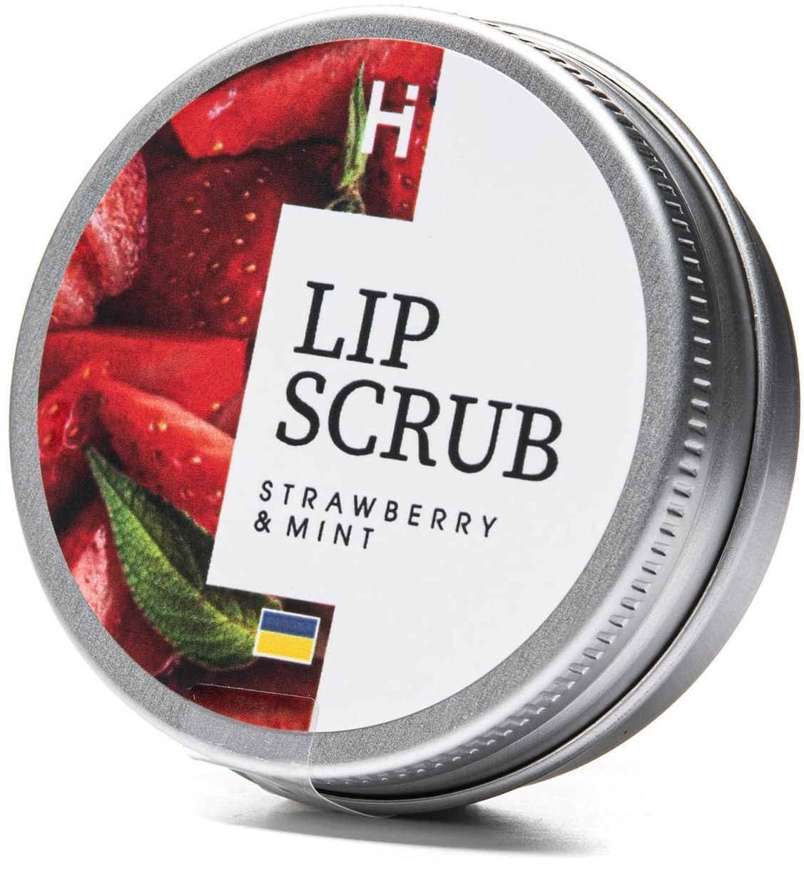 Скраб для губ Hillary Lip Scrub Strawberry Mint Клубника Мята 30 г фото 3