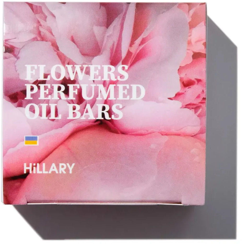 Крем-баттер Hillary Perfumed Oil Bars Flowers твердый парфюмированный 65 г фото 2