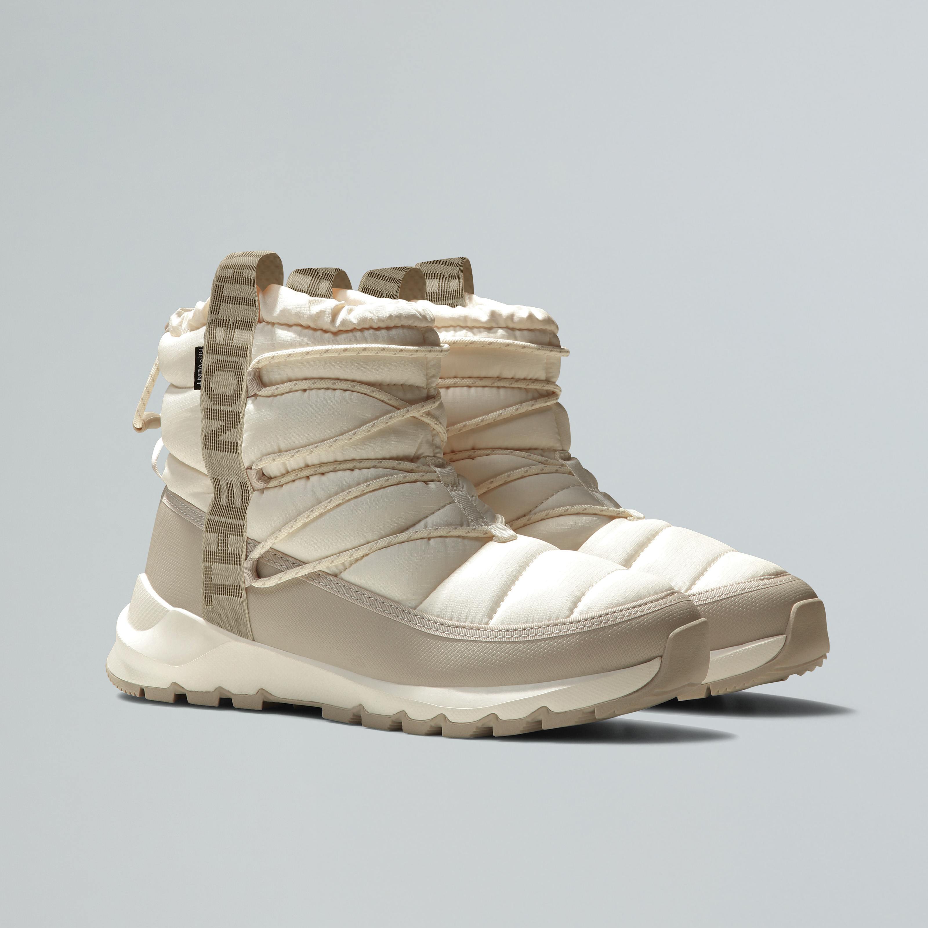 Сапоги женские The North Face W Thermoball Lace Up Wp NF0A5LWD-32F1 36 (5 US) молочные фото 