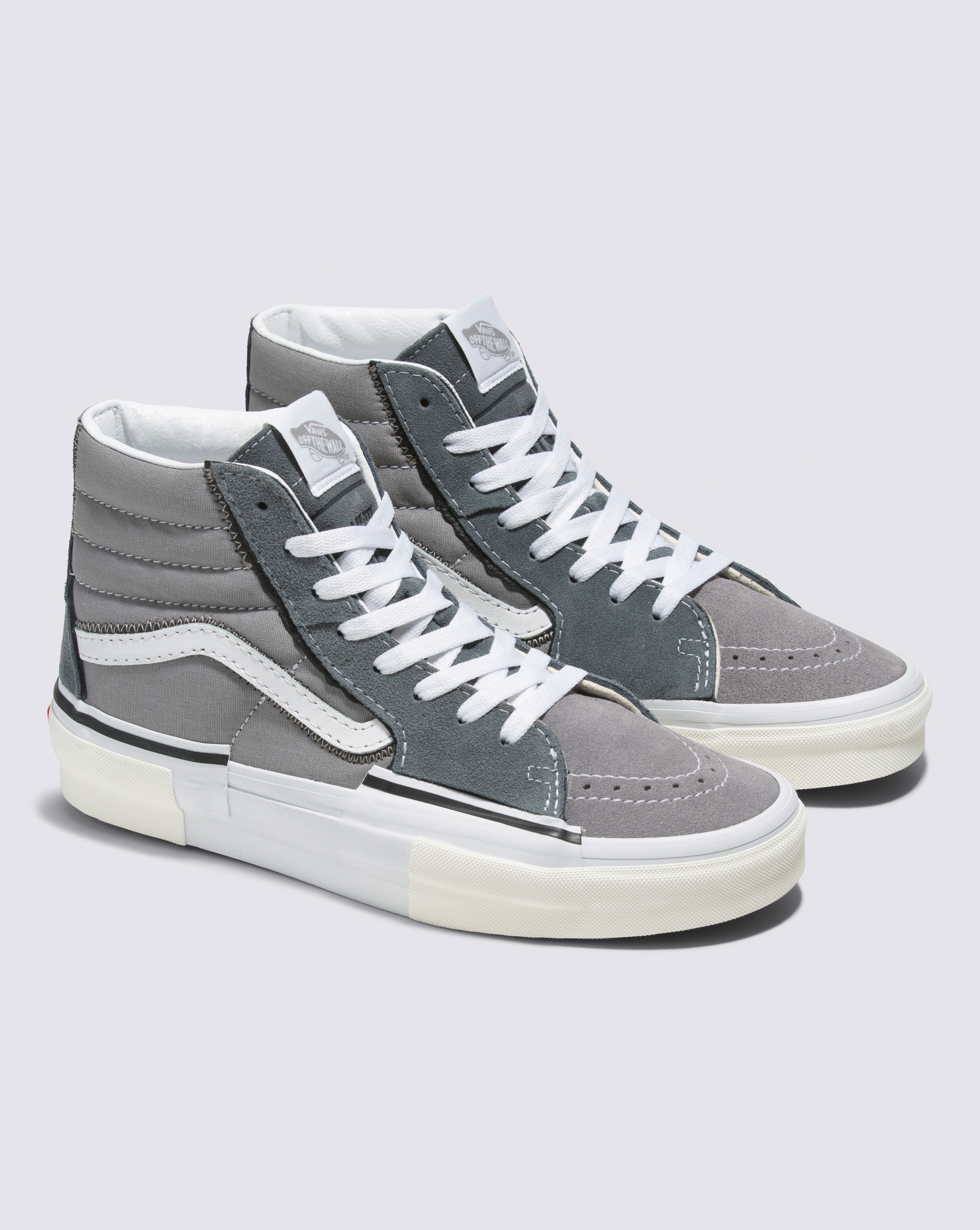 Кеды высокие Vans Sk8-Hi Reconstruct VN0005UKGRY1 43 (10 US) серые фото 3