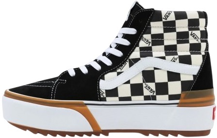 Кеды высокие Vans Ua Sk8-Hi Stacked VN0A4BTWVLV1 36 (4,5 US) черные фото 2