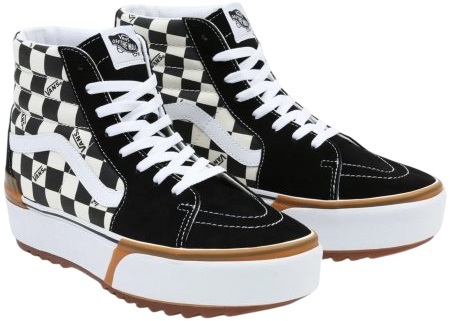 Кеды высокие Vans Ua Sk8-Hi Stacked VN0A4BTWVLV1 36 (4,5 US) черные фото 3