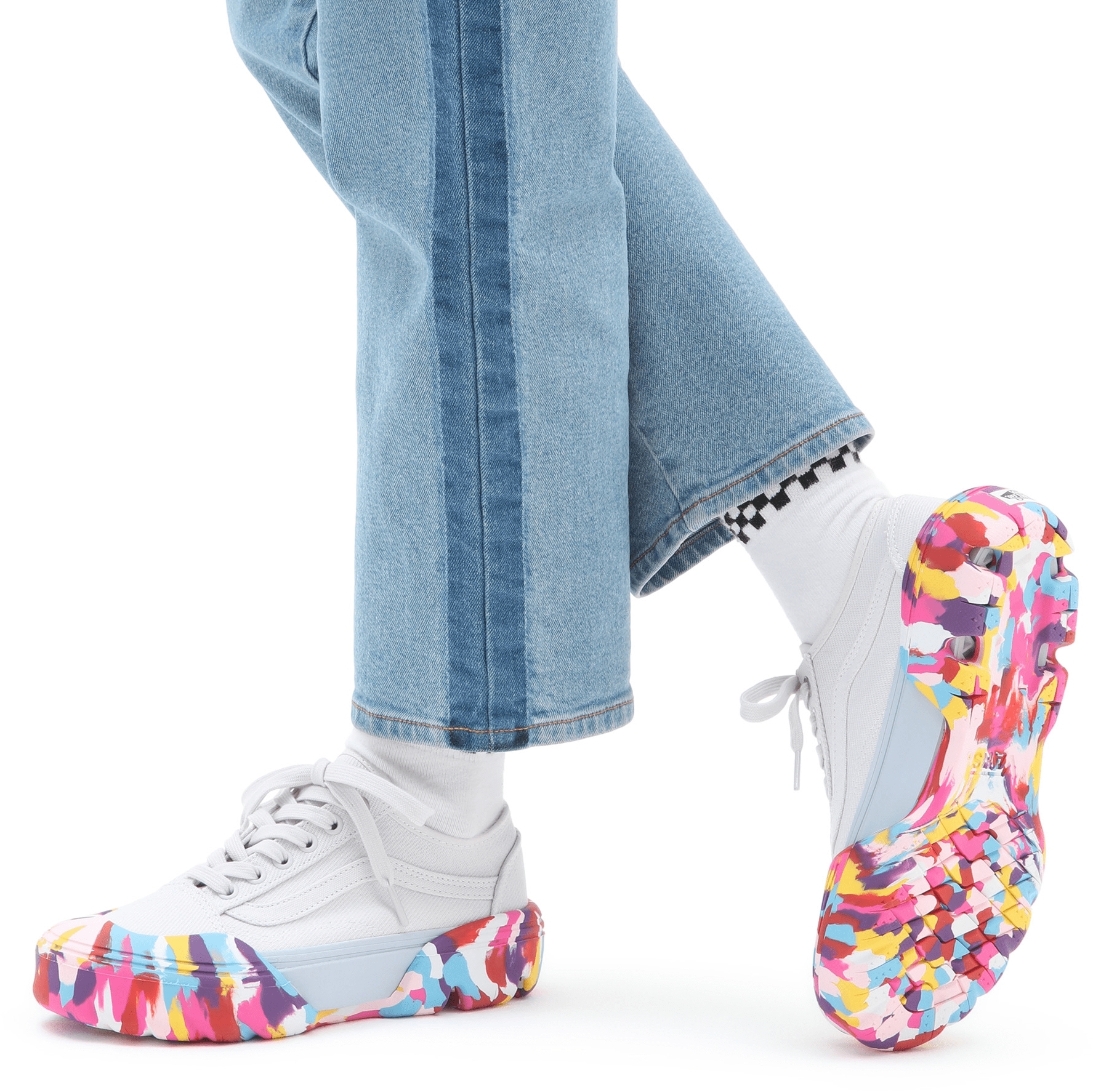 Кеди Vans Old Skool Tapered Modular VN0A4BVPBDS1 38 (6 US) біліфото9