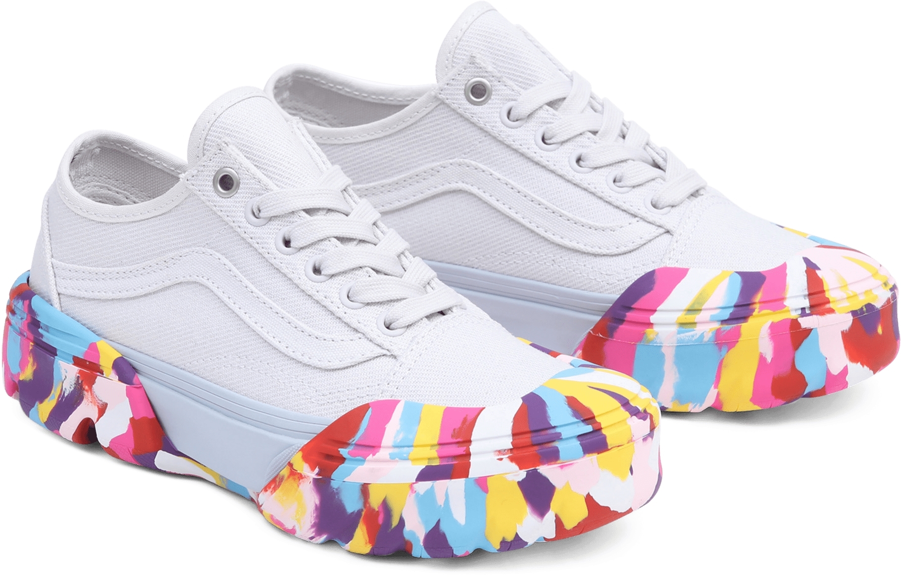 Кеди Vans Old Skool Tapered Modular VN0A4BVPBDS1 38 (6 US) біліфото6