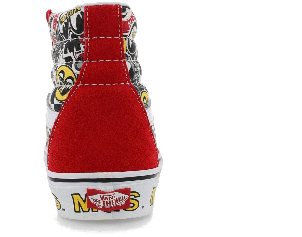 Кеды высокие Vans Sk8-Hi VN0A5JMJFON1 44 (10,5 US) красные фото 4