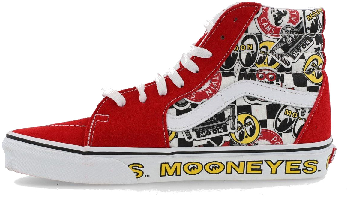 Кеды высокие Vans Sk8-Hi VN0A5JMJFON1 44 (10,5 US) красные фото 2