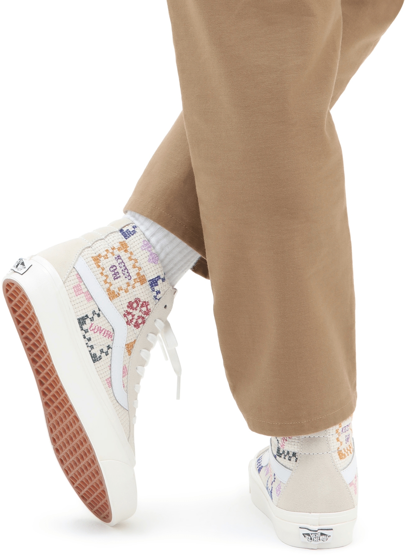 Кеды высокие Vans Sk8-Hi VN0A5KRT2VZ1 40 (7,5 US) бежевые фото 8