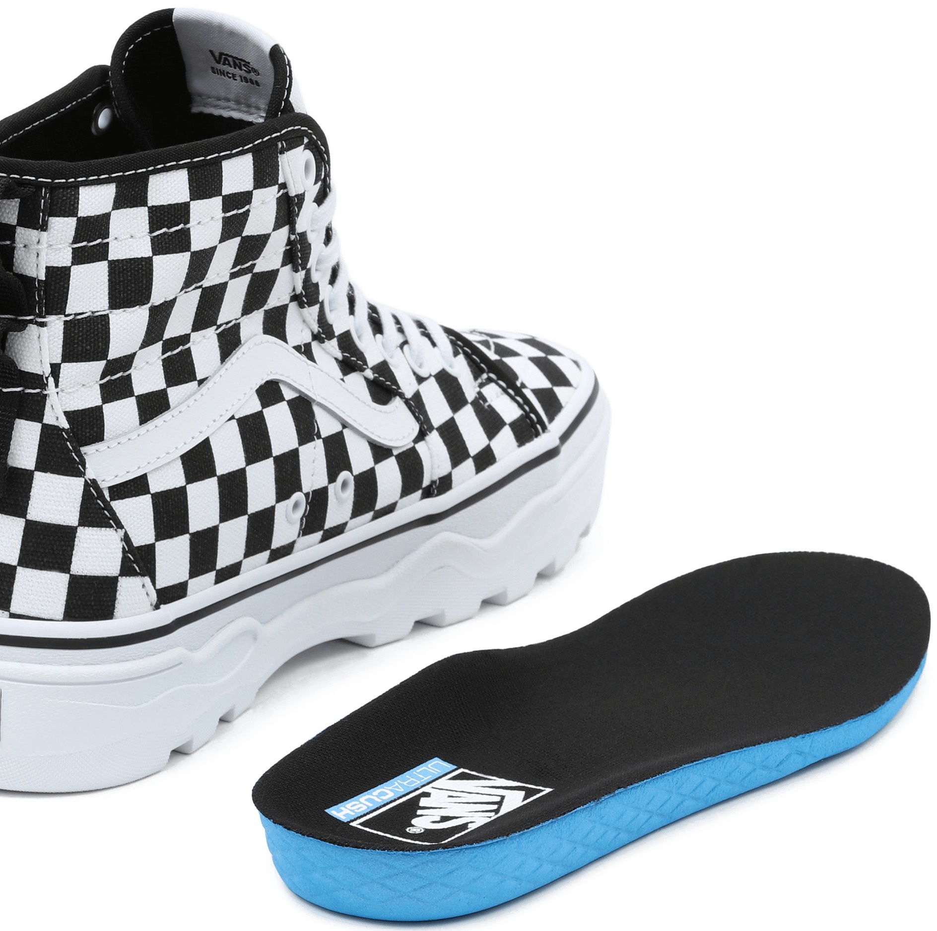 Кеды высокие Vans U Classics+ VN0A5KY57051 36 (4,5 US) белые/черные фото 5