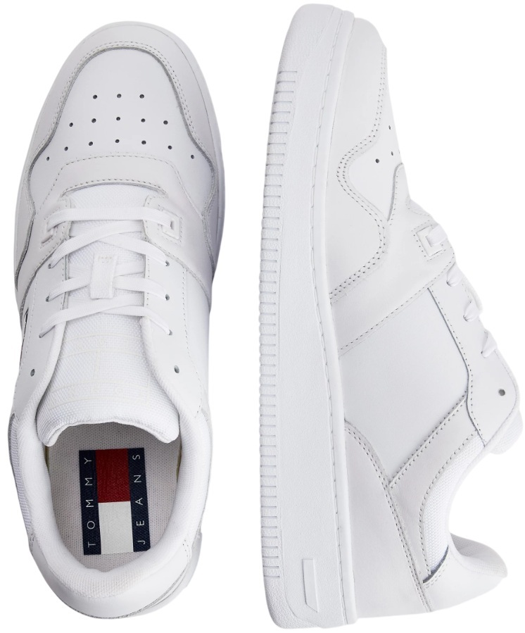 Кросівки чоловічі Tommy Jeans Tommy Jeans Retro Basket Ess EM0EM00955-YBR 44 біліфото