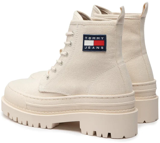 Ботинки женские Tommy Jeans Low Boot EN0EN01903-AF2 36 белые фото 3