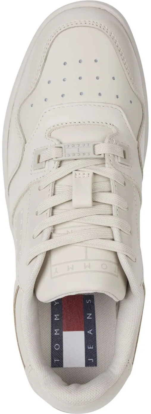 Кеды женские Tommy Jeans Tjw Retro Basket Glossy EN0EN02206-AEV 36 бежевые фото 5