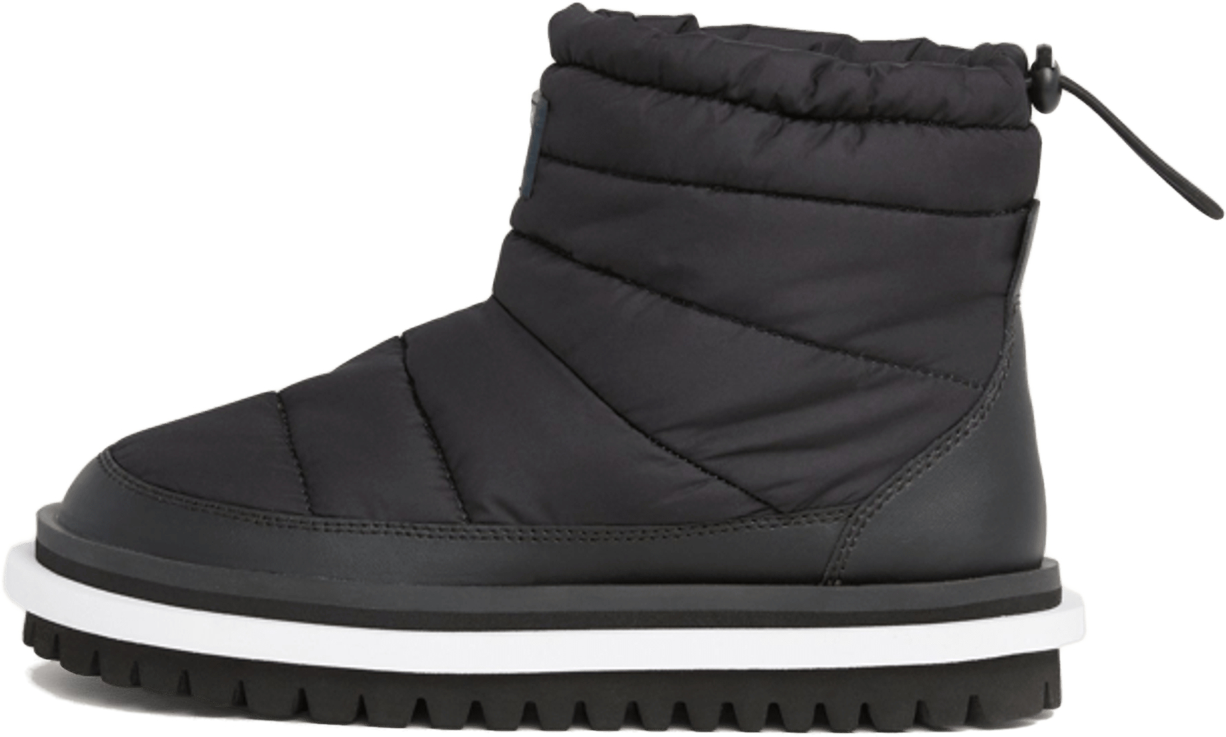 Сапоги женские Tommy Jeans Tjw Padded Flat Boot EN0EN02292-BDS 36 черный фото 2