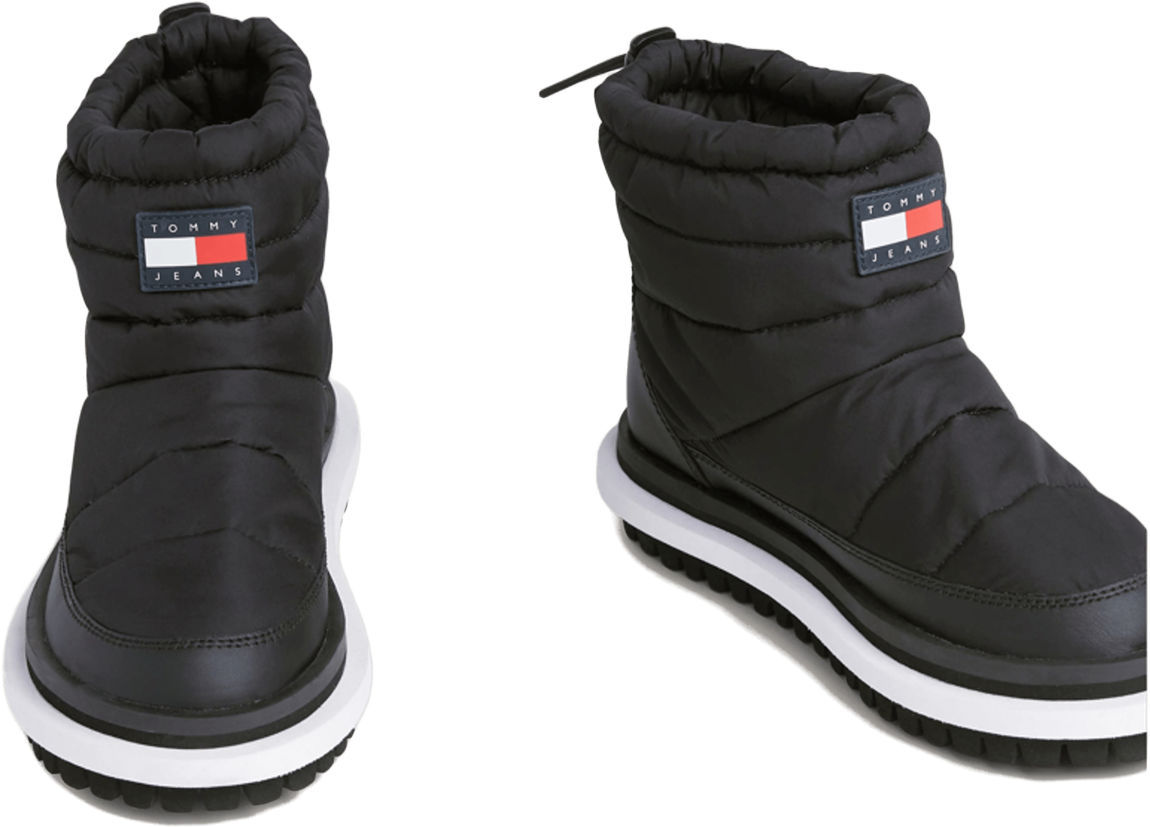 Сапоги женские Tommy Jeans Tjw Padded Flat Boot EN0EN02292-BDS 36 черный фото 5