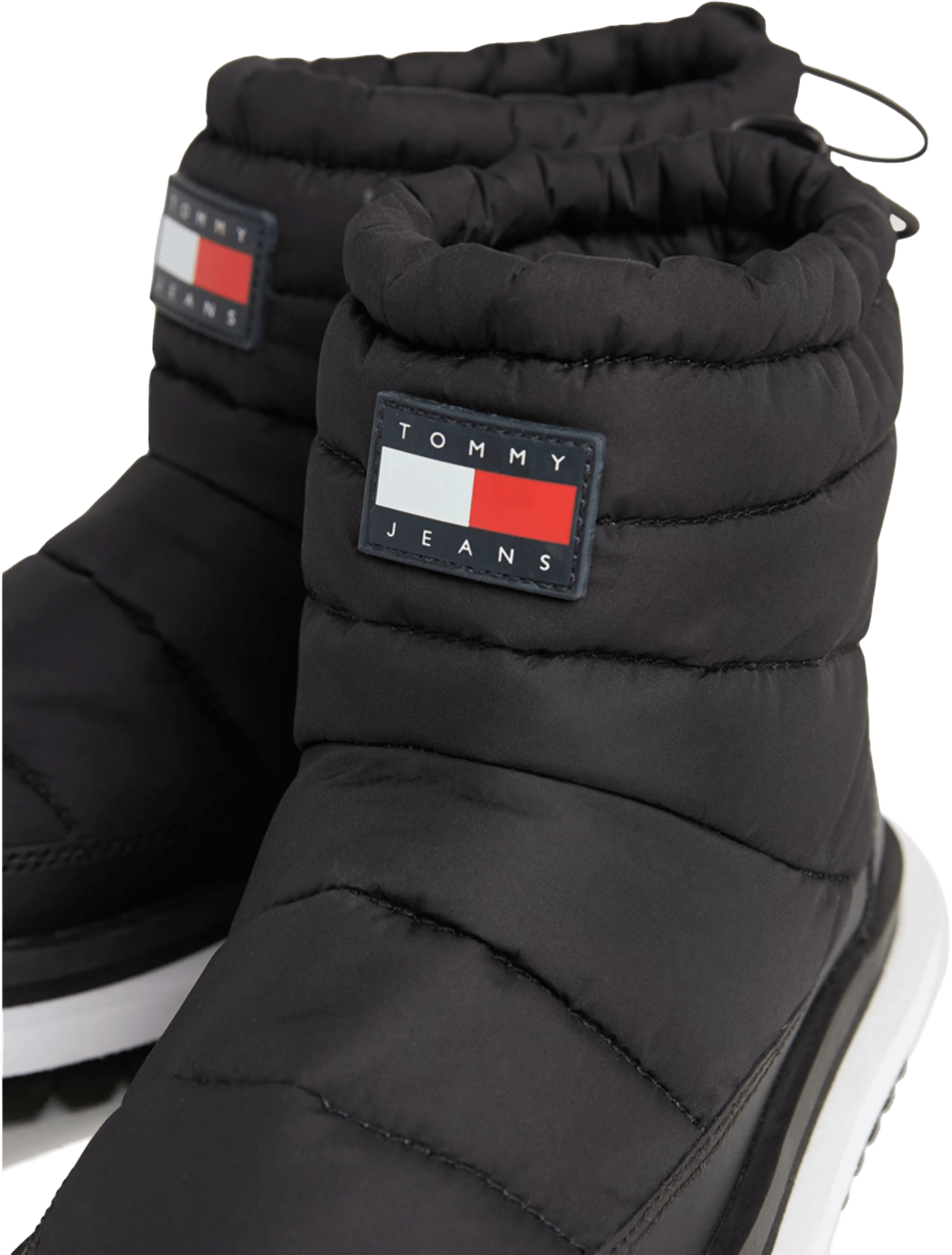 Сапоги женские Tommy Jeans Tjw Padded Flat Boot EN0EN02292-BDS 36 черный фото 6