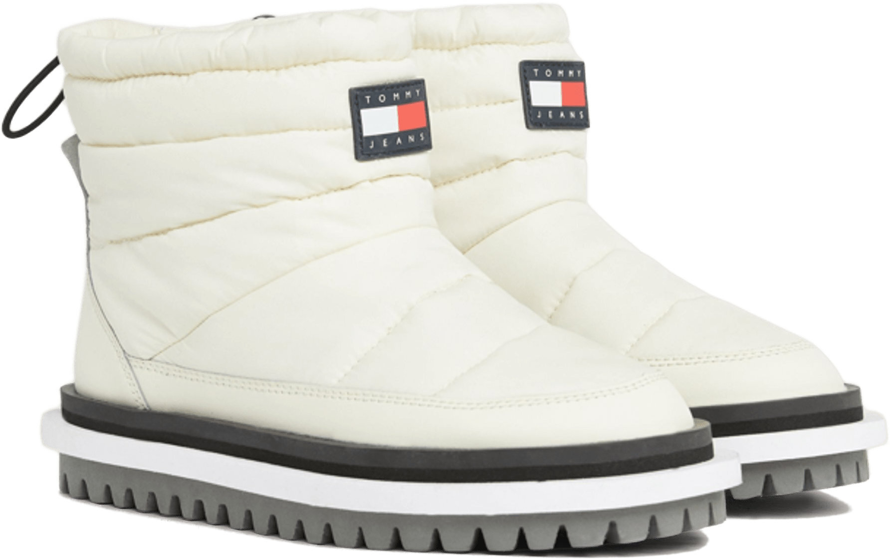 Сапоги женские Tommy Jeans Tjw Padded Flat Boot EN0EN02292-YA6 36 белый фото 3