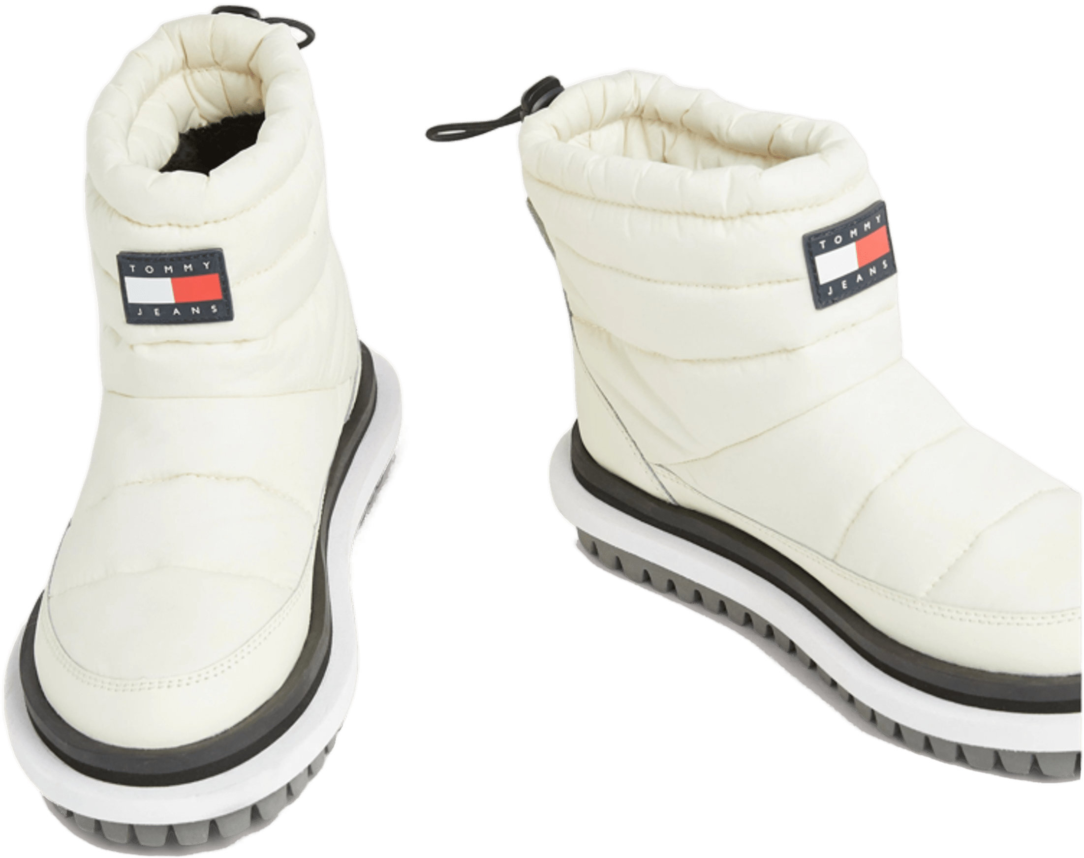 Сапоги женские Tommy Jeans Tjw Padded Flat Boot EN0EN02292-YA6 36 белый фото 5