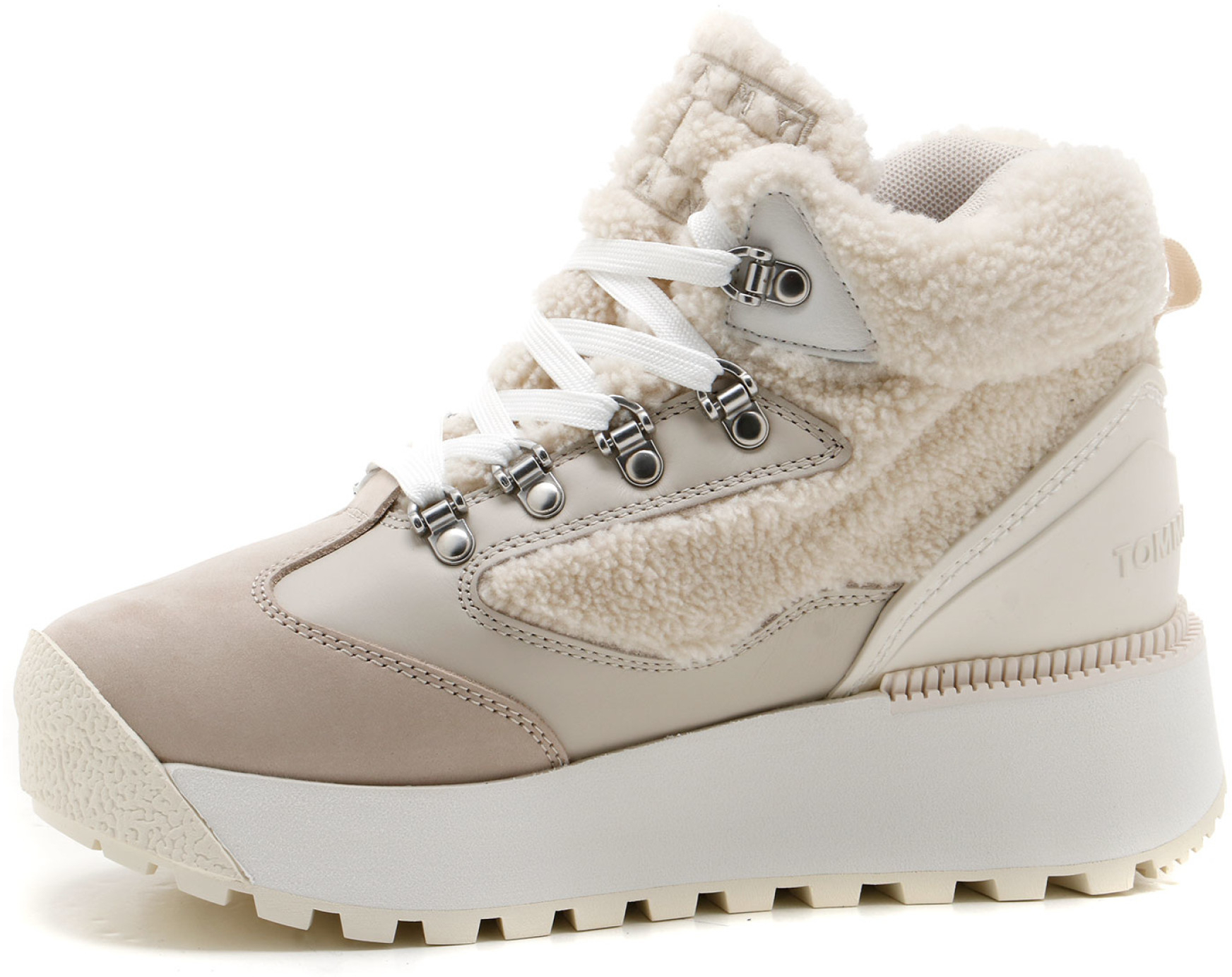 Ботинки женские Tommy Jeans Tjw Warm Hybrid Boot EN0EN02312-AEV 36 бежевые фото 2