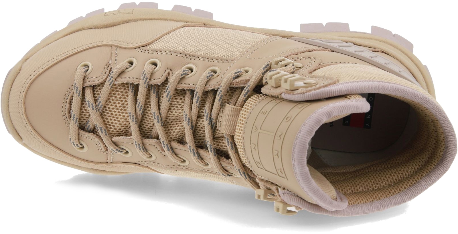 Ботинки женские Tommy Jeans Tjw Feminine Hybrid Boot EN0EN02553-AB9 37 бежевые фото 4