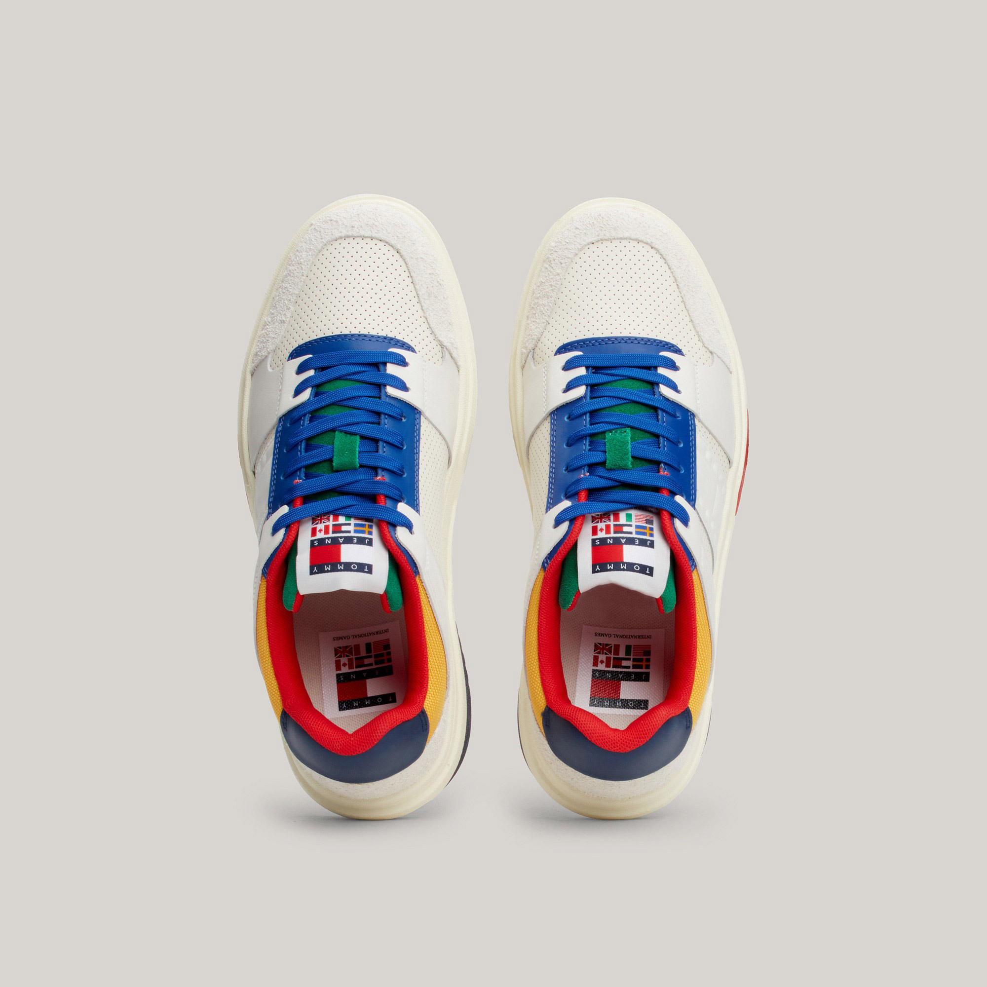 Кеды женские Tommy Jeans The Brooklyn Archive Games EN0EN02647-YBI 36 белые фото 6