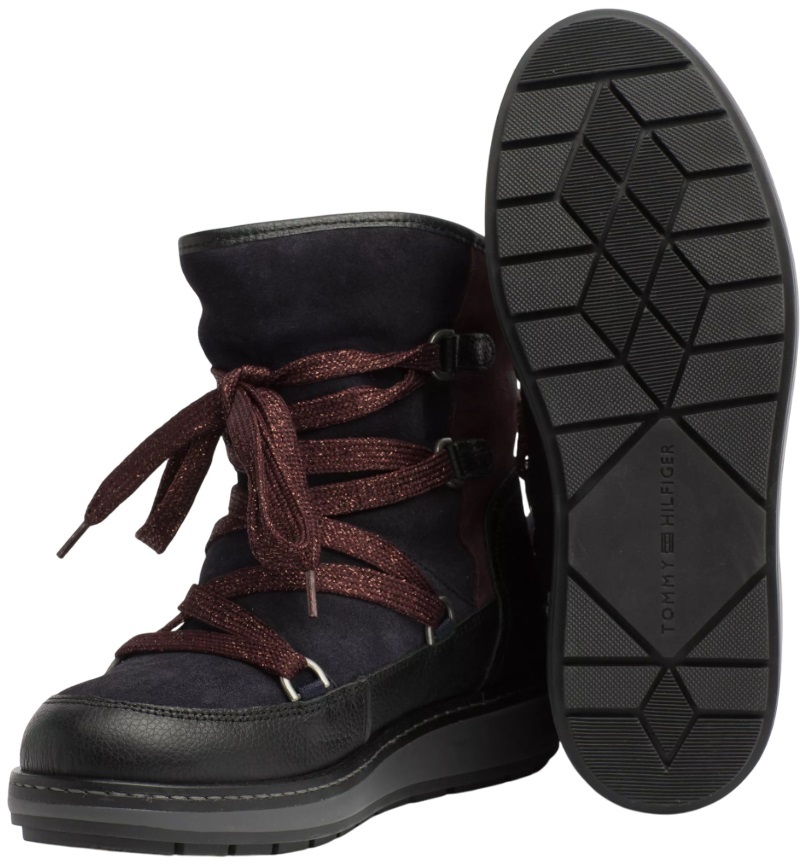 Сапоги женские Tommy Hilfiger FW0FW01923-403 37 черные фото 5
