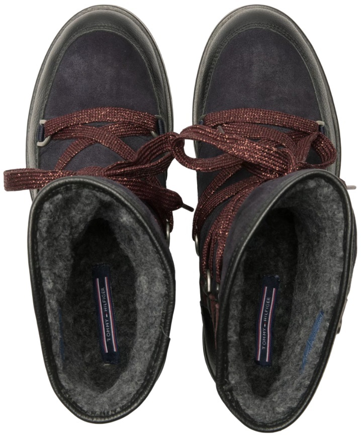 Сапоги женские Tommy Hilfiger FW0FW01923-403 37 черные фото 4