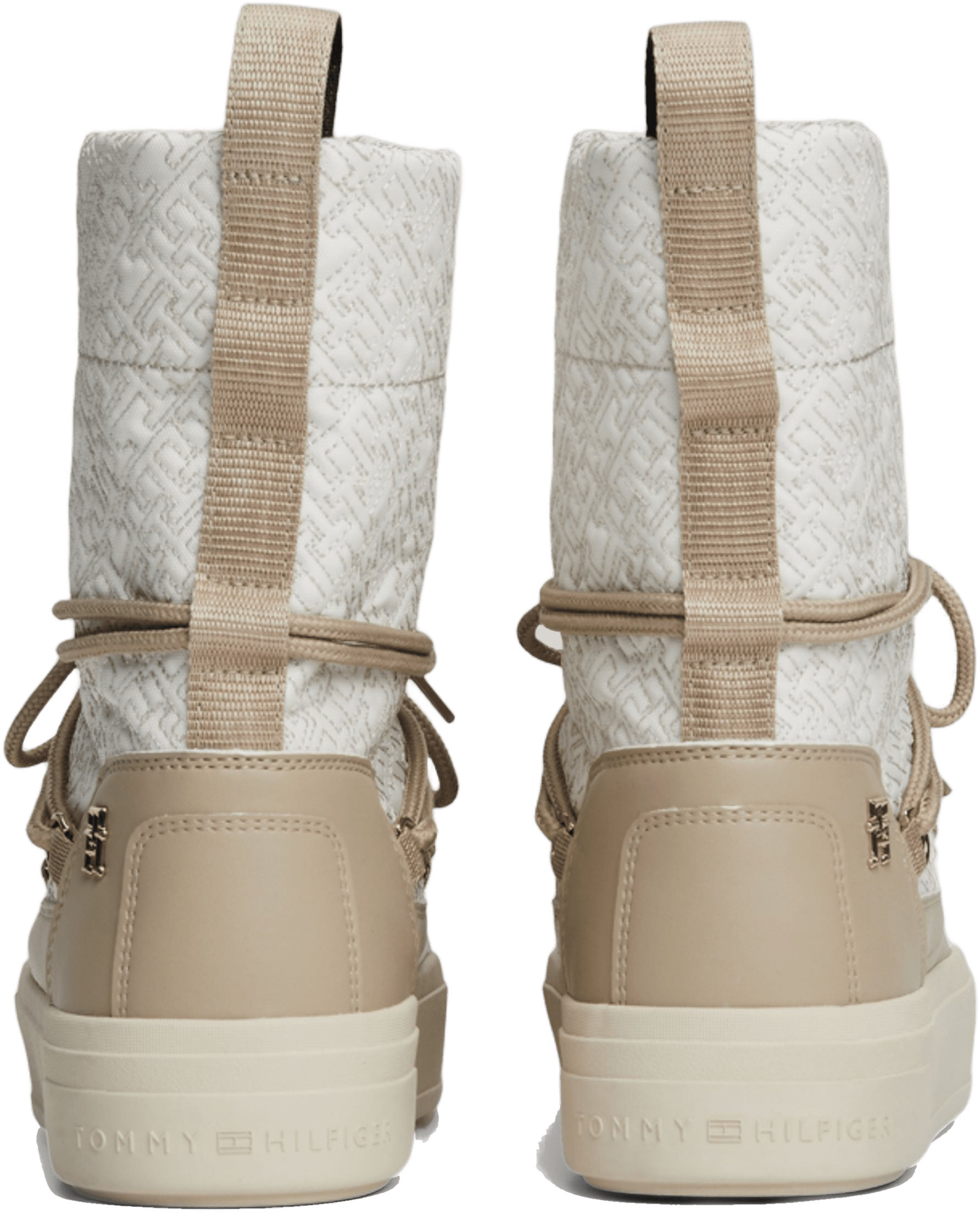 Сапоги женские Tommy Hilfiger Lace-Up Monogram Snowboot FW0FW08430-AEG 37 белые фото 5