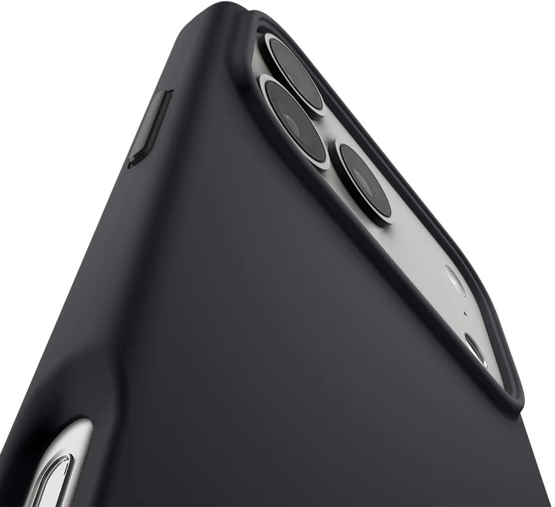 Чохол Spigen для Apple iPhone 17 Pro, Silicone Fit MagFit, Black (ACS10335)фото7