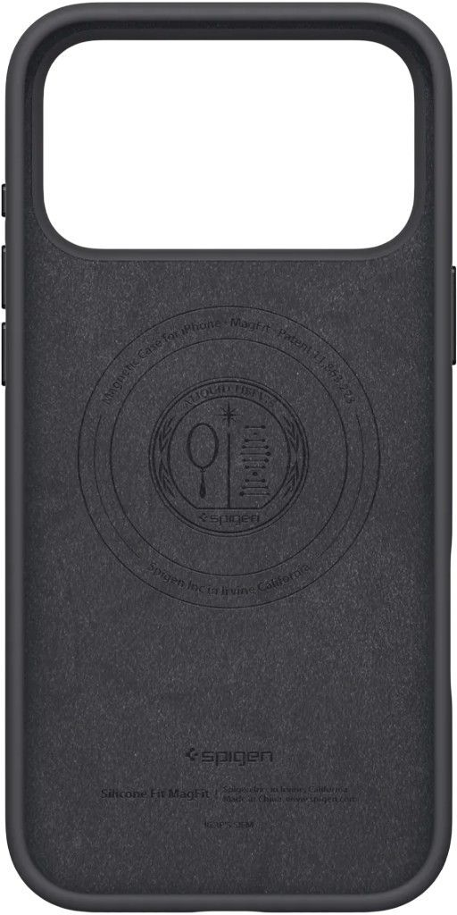 Чехол Spigen для Apple iPhone 17 Pro Max Silicone Fit MagFit Black (ACS10270) фото 4