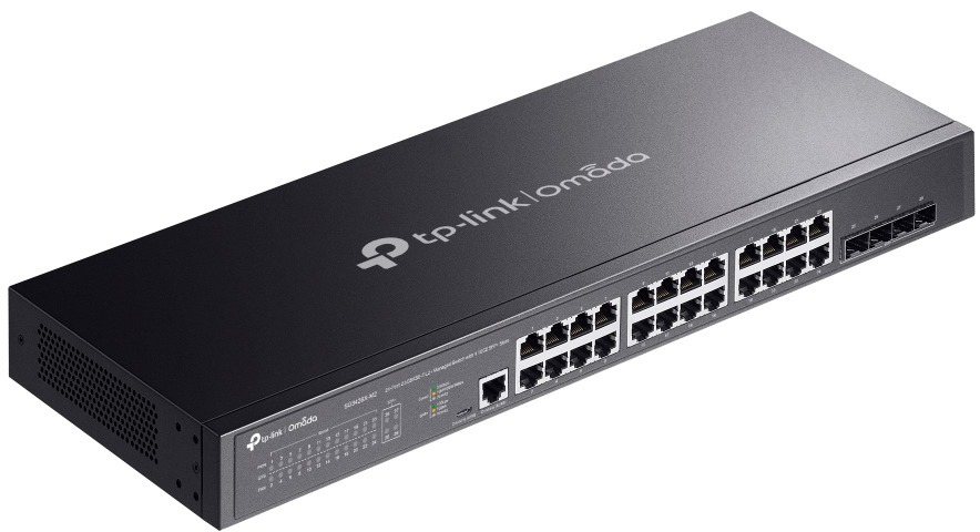 Коммутатор TP-LINK SG3428X-M2 24x2.5GE, 4xSFP+, Управляемый L2 (SG3428X-M2) фото 2