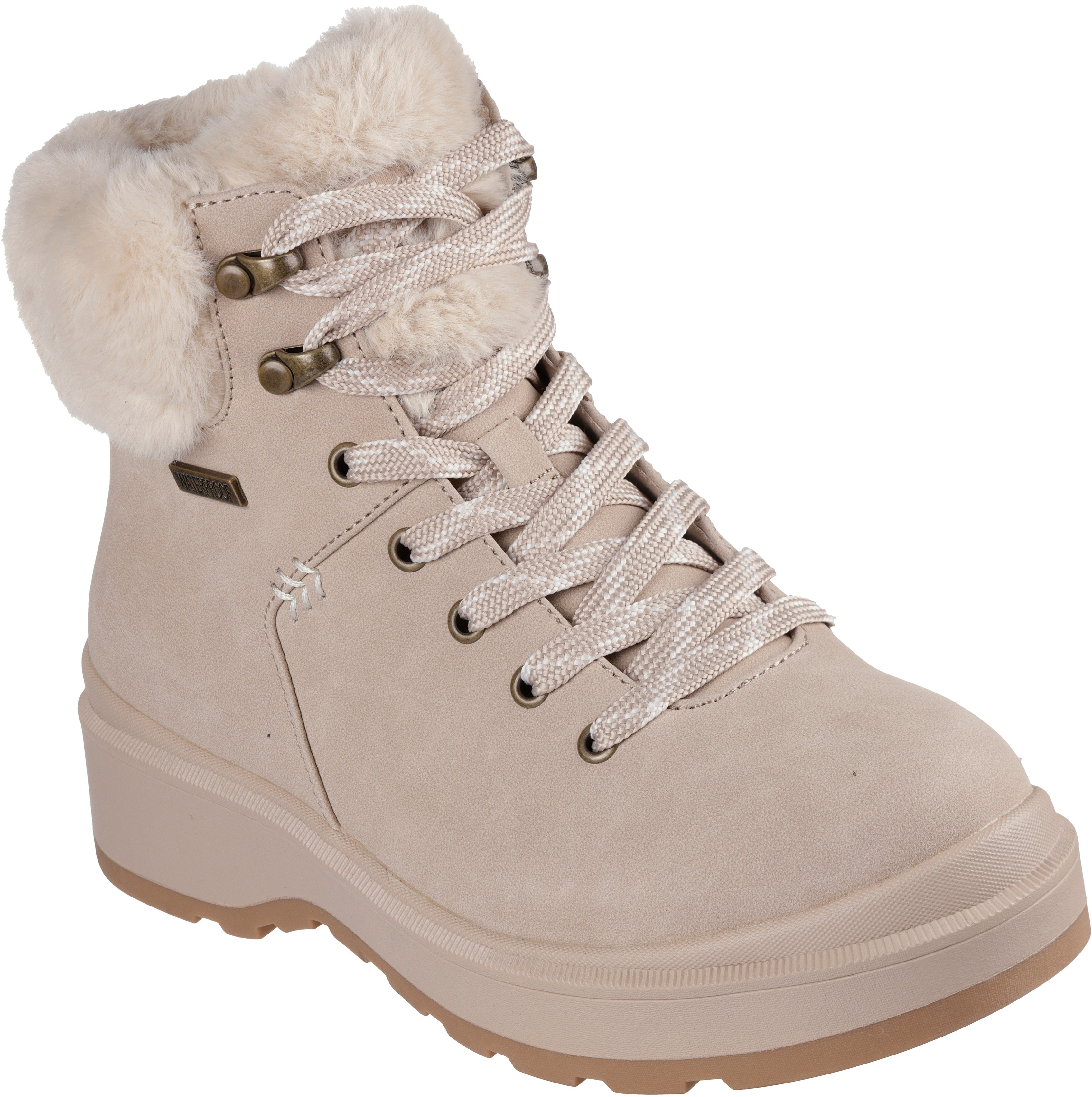 Ботинки женские Skechers Park City 168087 NAT 40 (10 US) бежевые фото 3