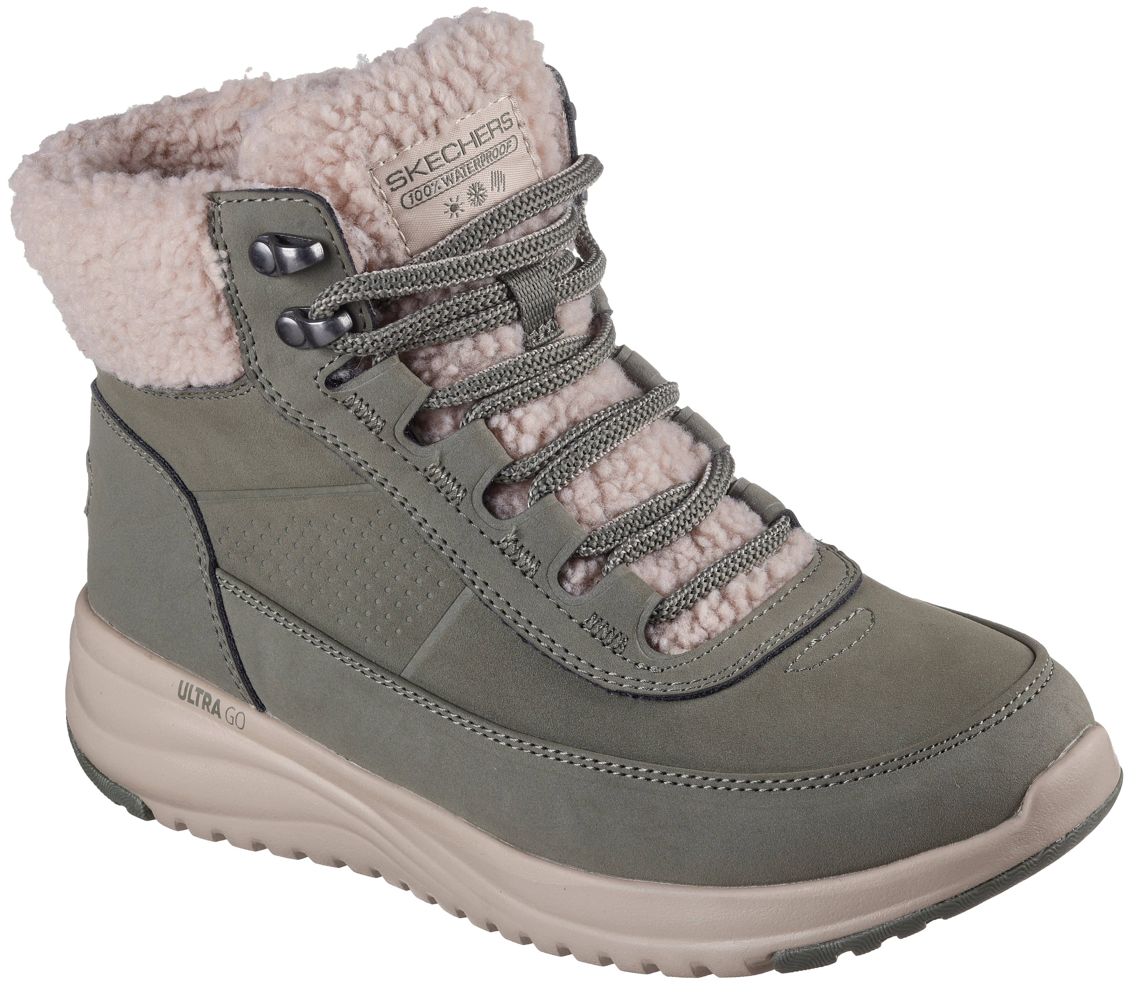 Черевики жіночі Skechers On-The-Go Stellar 144756 OLV 40 (10 US) оливковіфото