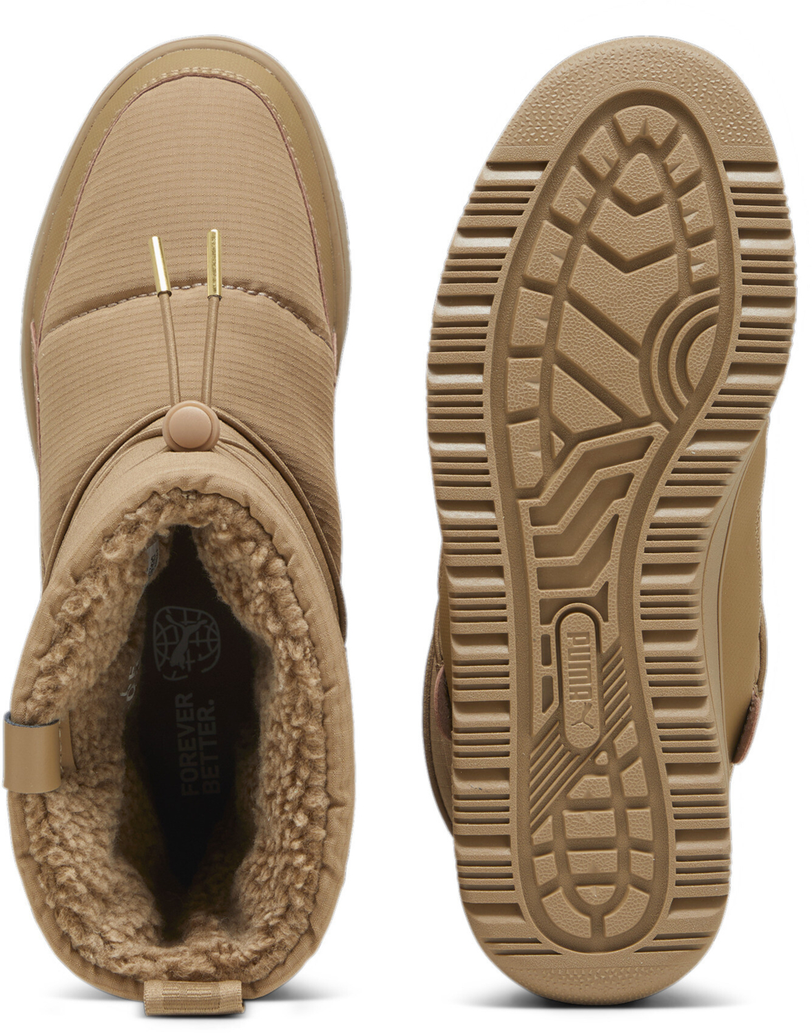 Ботинки женские Puma Snowbae Wns 393920-04 36 (3.5 UK) коричневые фото