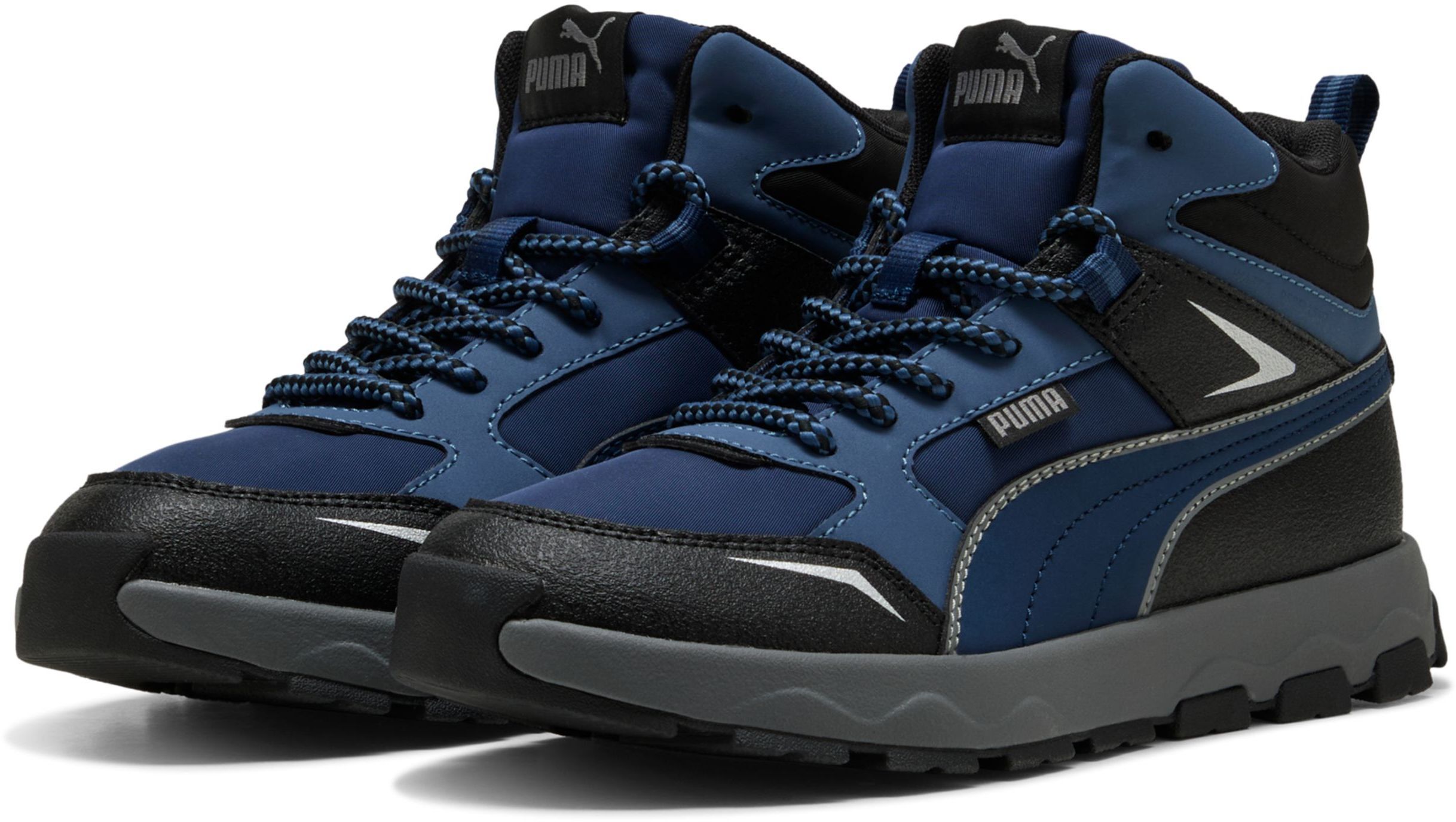 Ботинки детские Puma Evolve Trail Jr 397644-08 36 (3.5 UK) синие фото 3