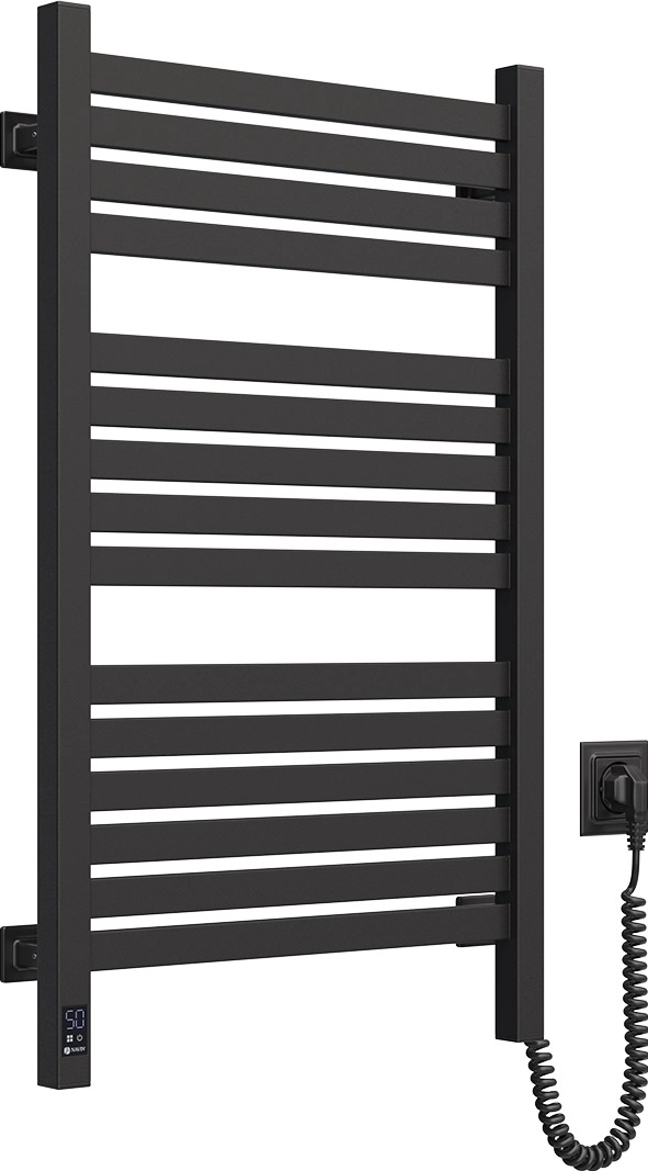Полотенцесушитель Navin электрический Авангард Х, 800х480х71мм, Wi-Fi, сталь, черный муар (12-272055-4880) фото 4