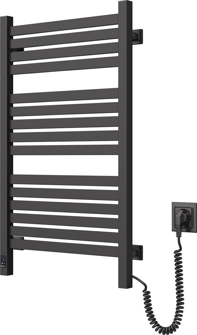 Полотенцесушитель Navin электрический Авангард Х, 800х480х71мм, Wi-Fi, сталь, черный муар (12-272055-4880) фото 3