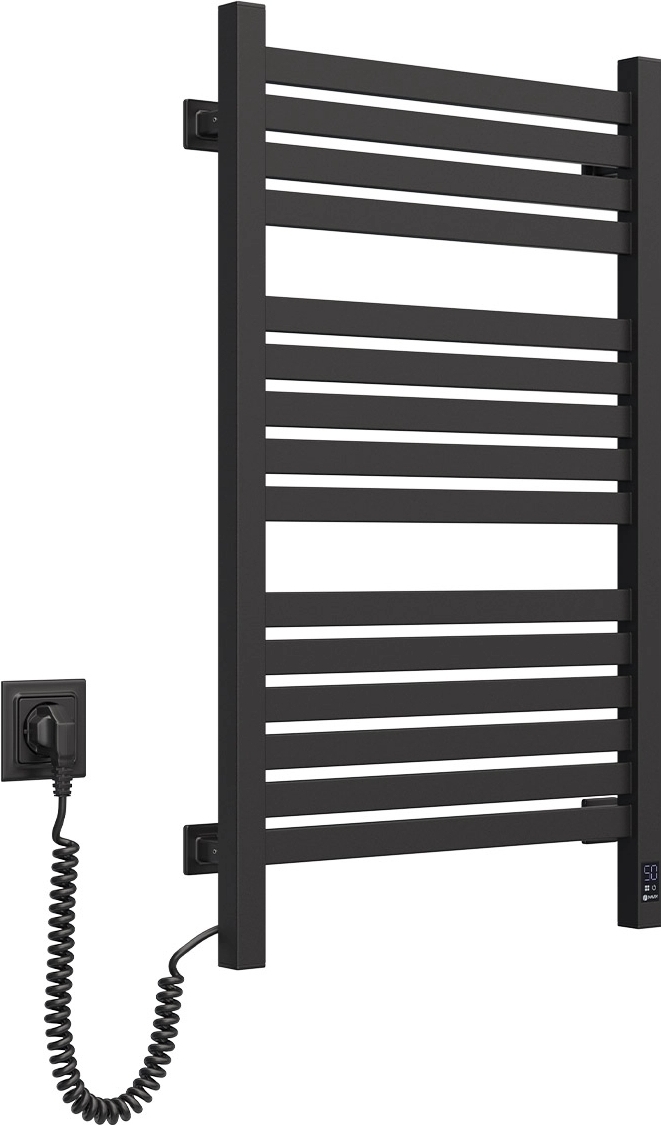 Полотенцесушитель Navin электрический Авангард Х, 800х480х71мм, Wi-Fi, сталь, черный муар (12-272155-4880) фото 4
