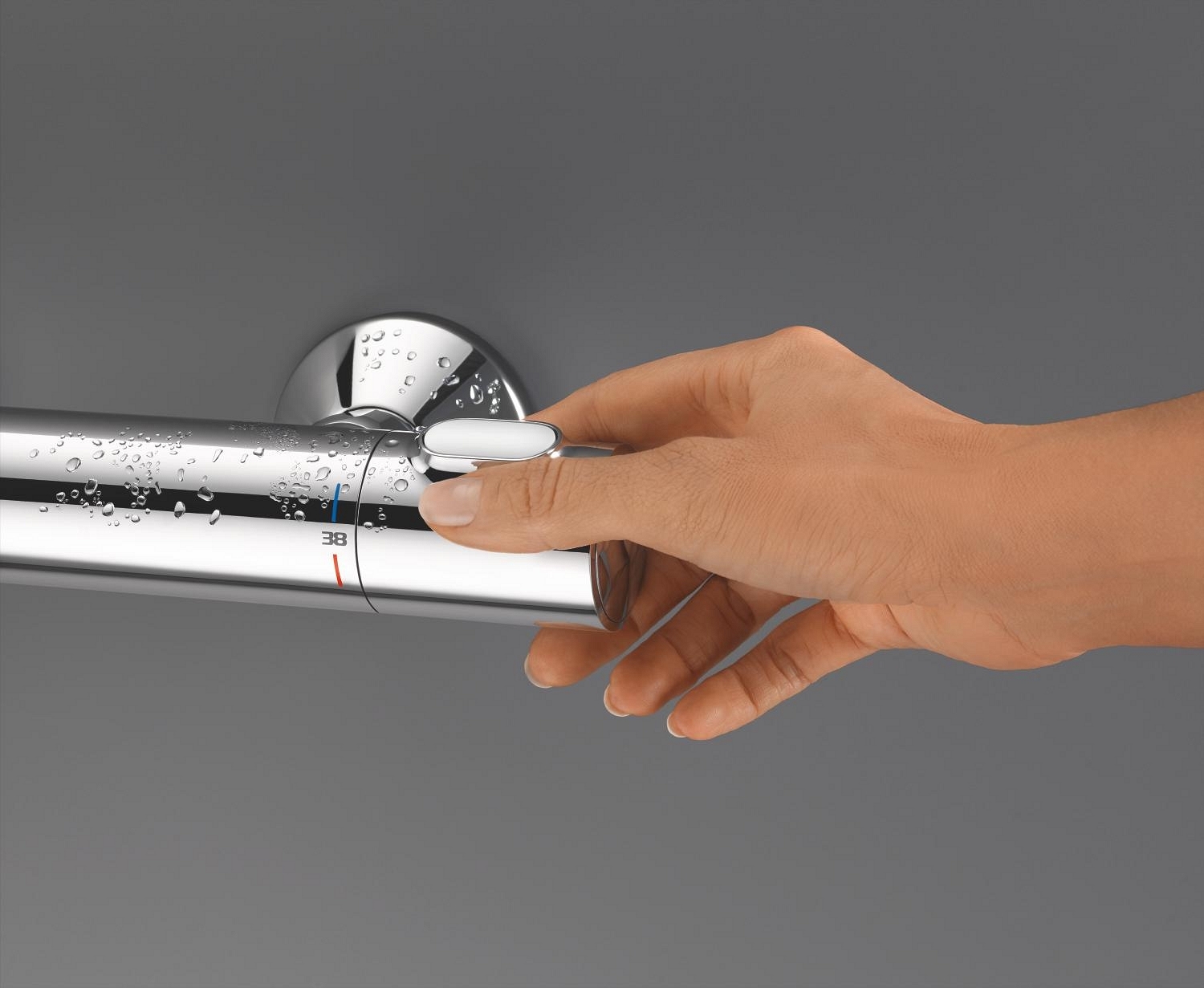 Комплект для душа с термостатом Grohe QuickFix Precision Flow&Vitalio Start System 200 (UA202908TR) фото 13