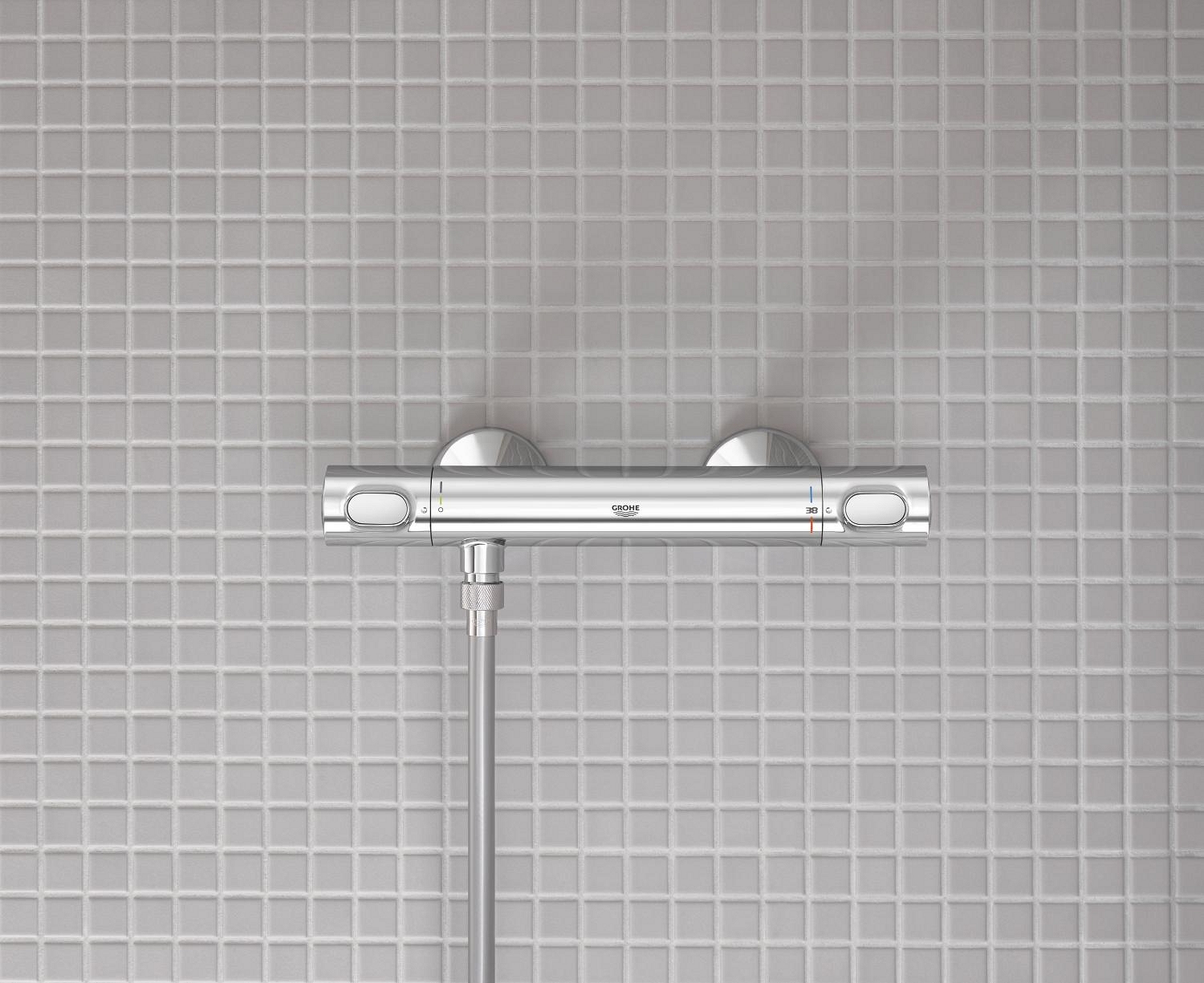 Комплект для душа с термостатом Grohe QuickFix Precision Flow&Vitalio Start System 200 (UA202908TR) фото 17