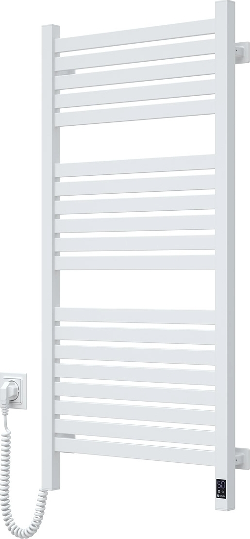 Рушникосушка Navin електрична Авангард Х, 1000х480х71мм, Wi-Fi, сталь, білий (12-172155-4810)фото3